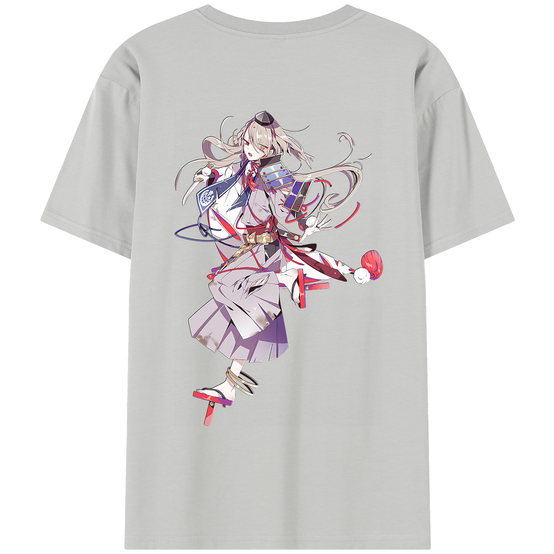 （画像用） 刀剣乱舞 Touken Ranbu レディース半袖Tシャツ(バックプリント)