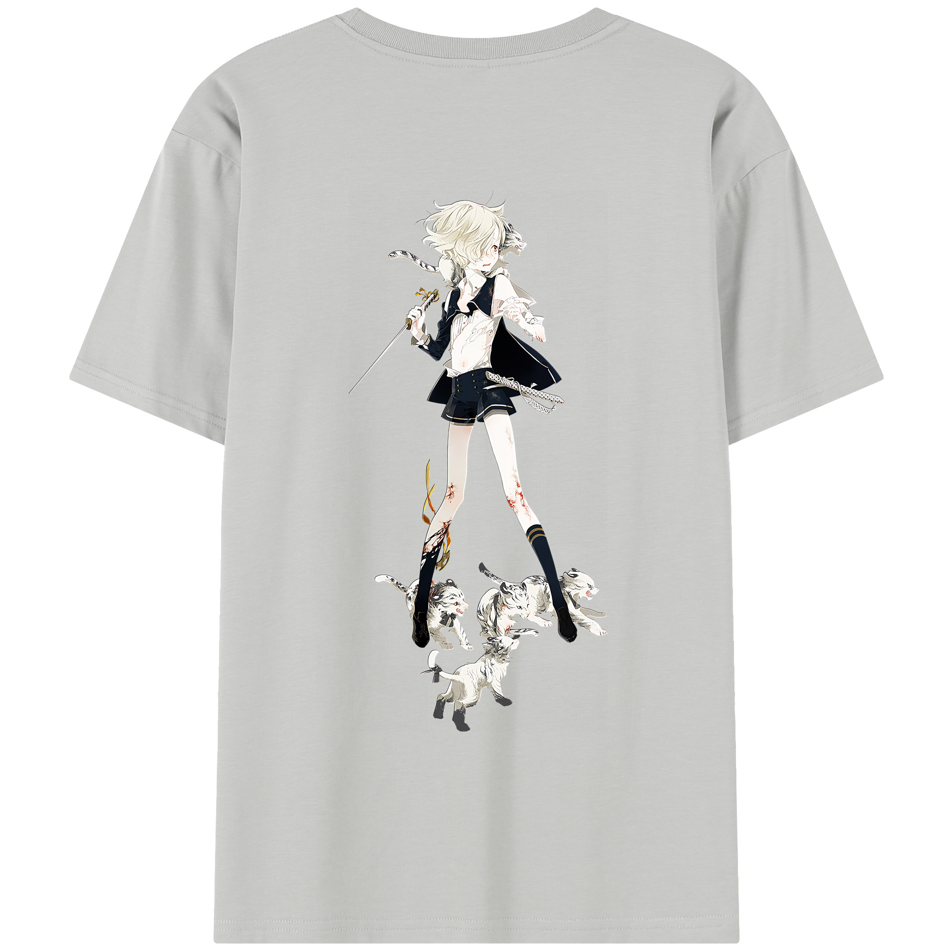 （画像用） 刀剣乱舞 Touken Ranbu レディース半袖Tシャツ(バックプリント)