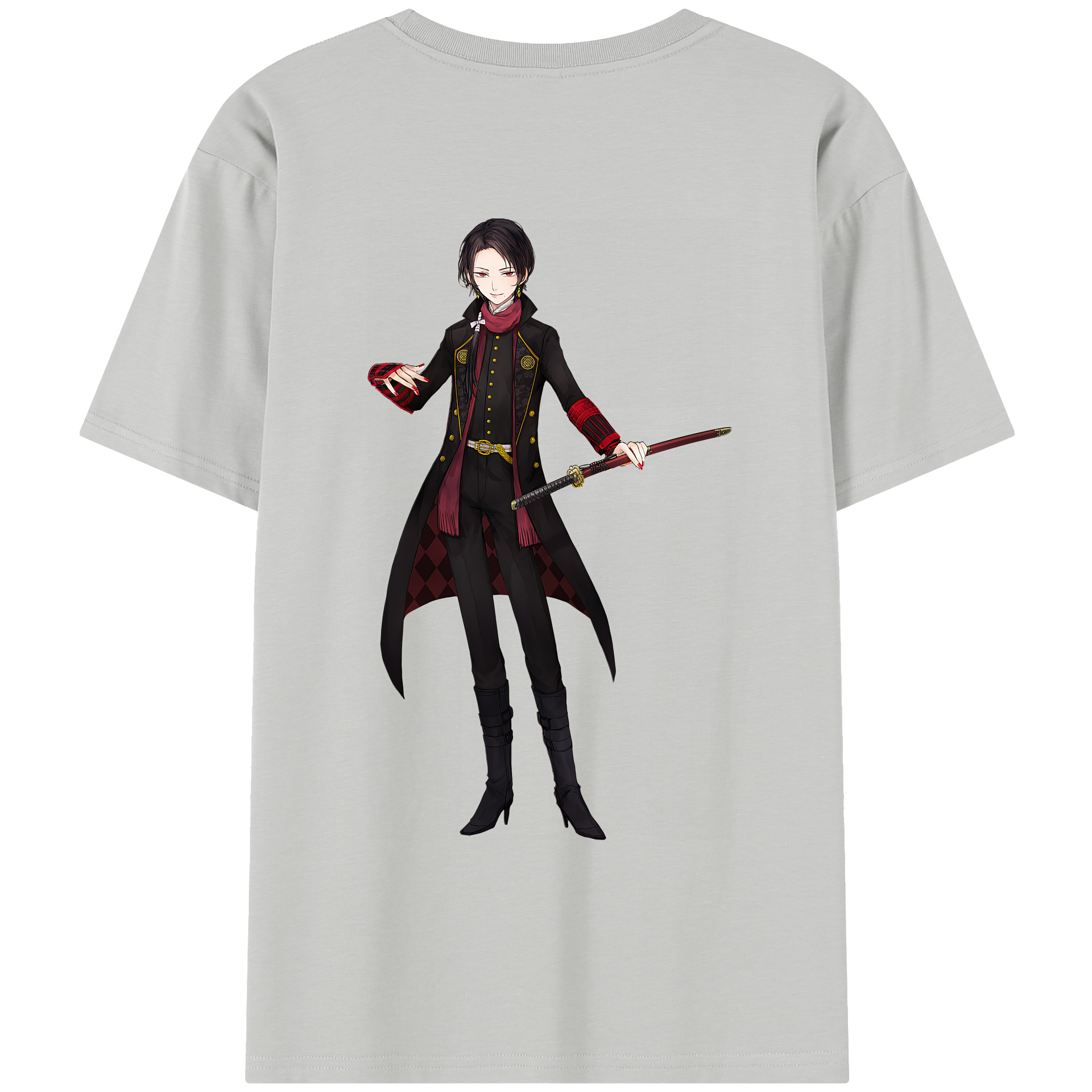（画像用） 刀剣乱舞 Touken Ranbu レディース半袖Tシャツ(バックプリント)