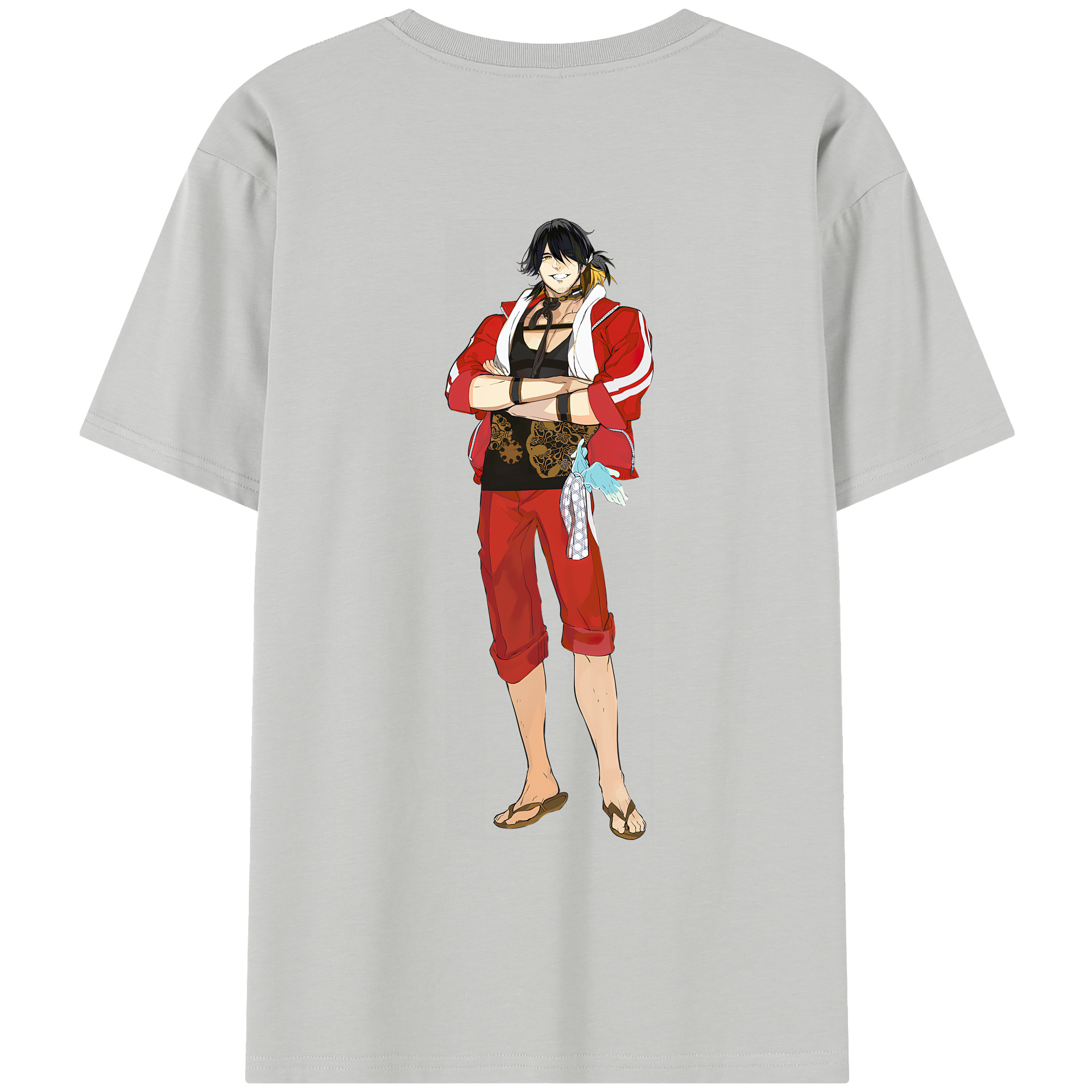 （画像用） 刀剣乱舞 Touken Ranbu レディース半袖Tシャツ(バックプリント)