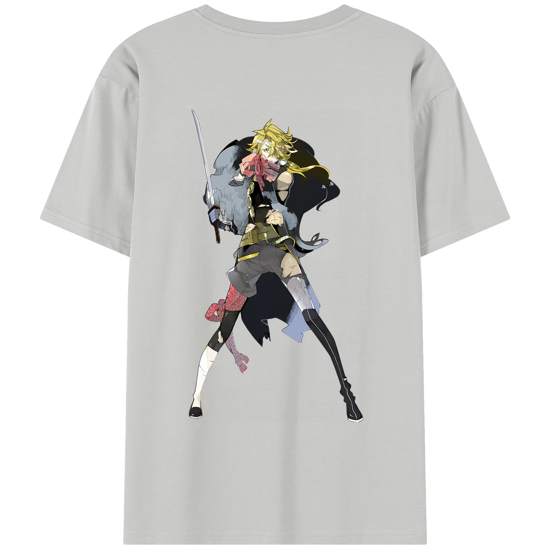（画像用） 刀剣乱舞 Touken Ranbu レディース半袖Tシャツ(バックプリント)