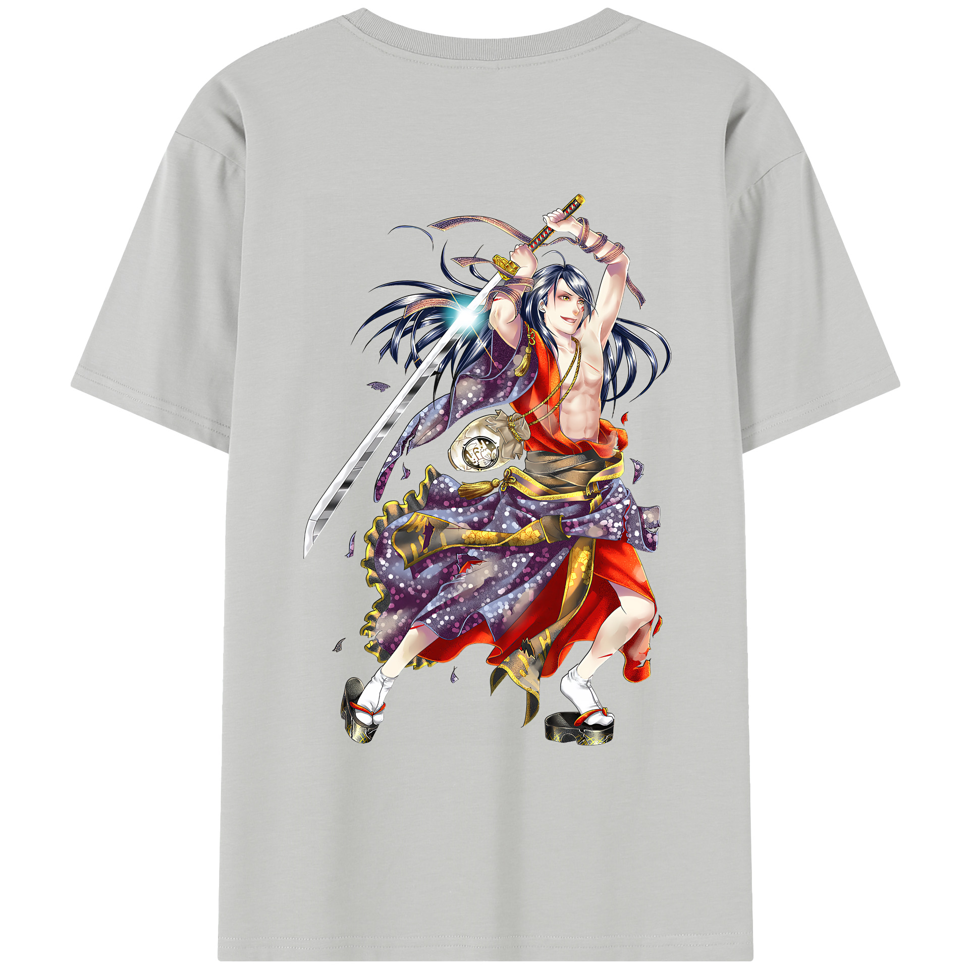 （画像用） 刀剣乱舞 Touken Ranbu レディース半袖Tシャツ(バックプリント)
