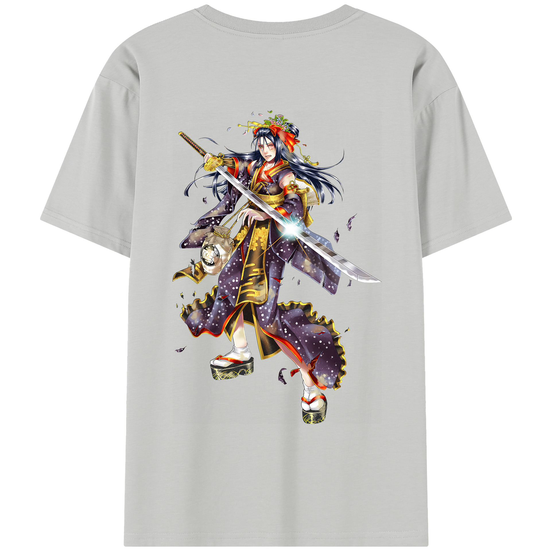 （画像用） 刀剣乱舞 Touken Ranbu レディース半袖Tシャツ(バックプリント)