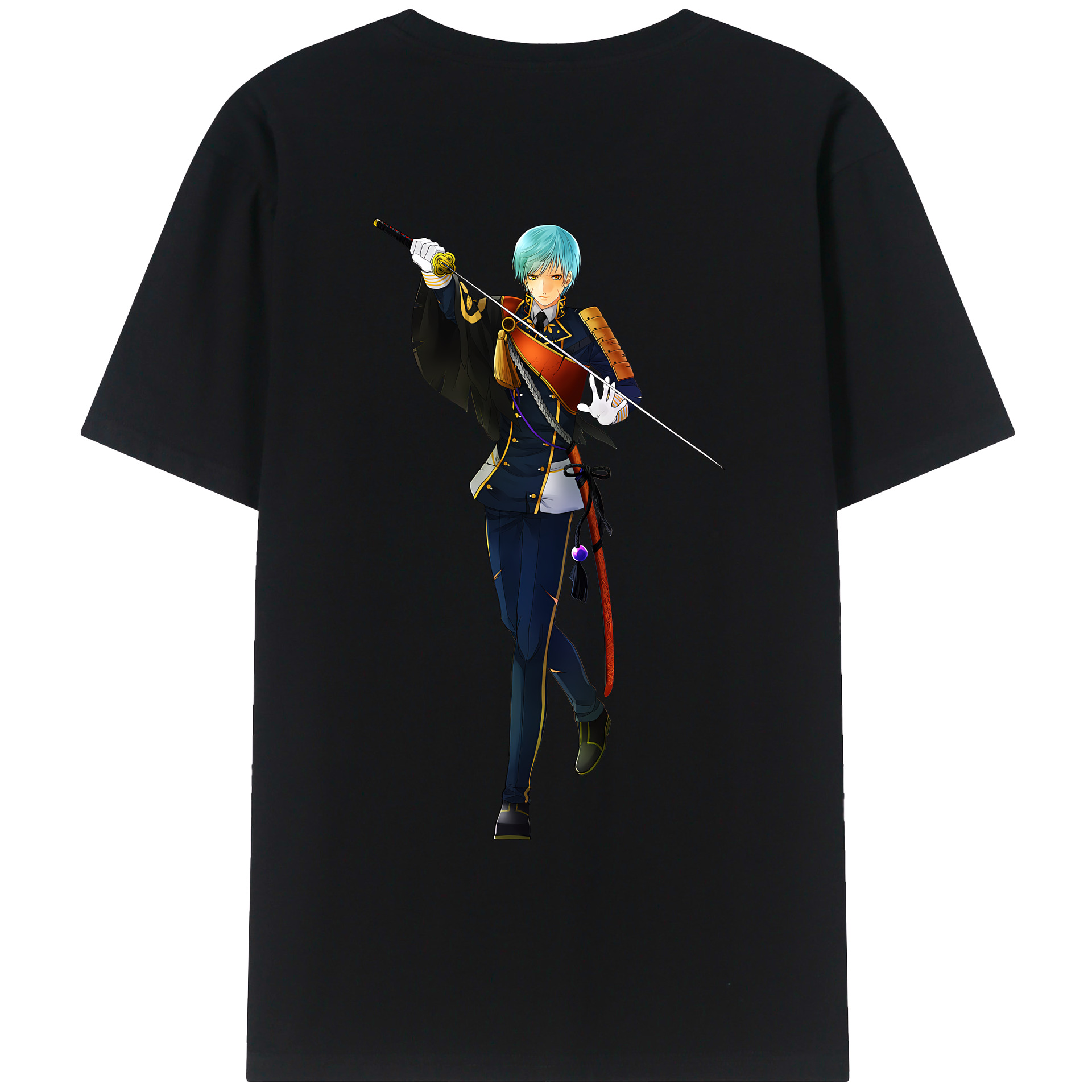 （画像用） 刀剣乱舞 Touken Ranbu レディース半袖Tシャツ(バックプリント)