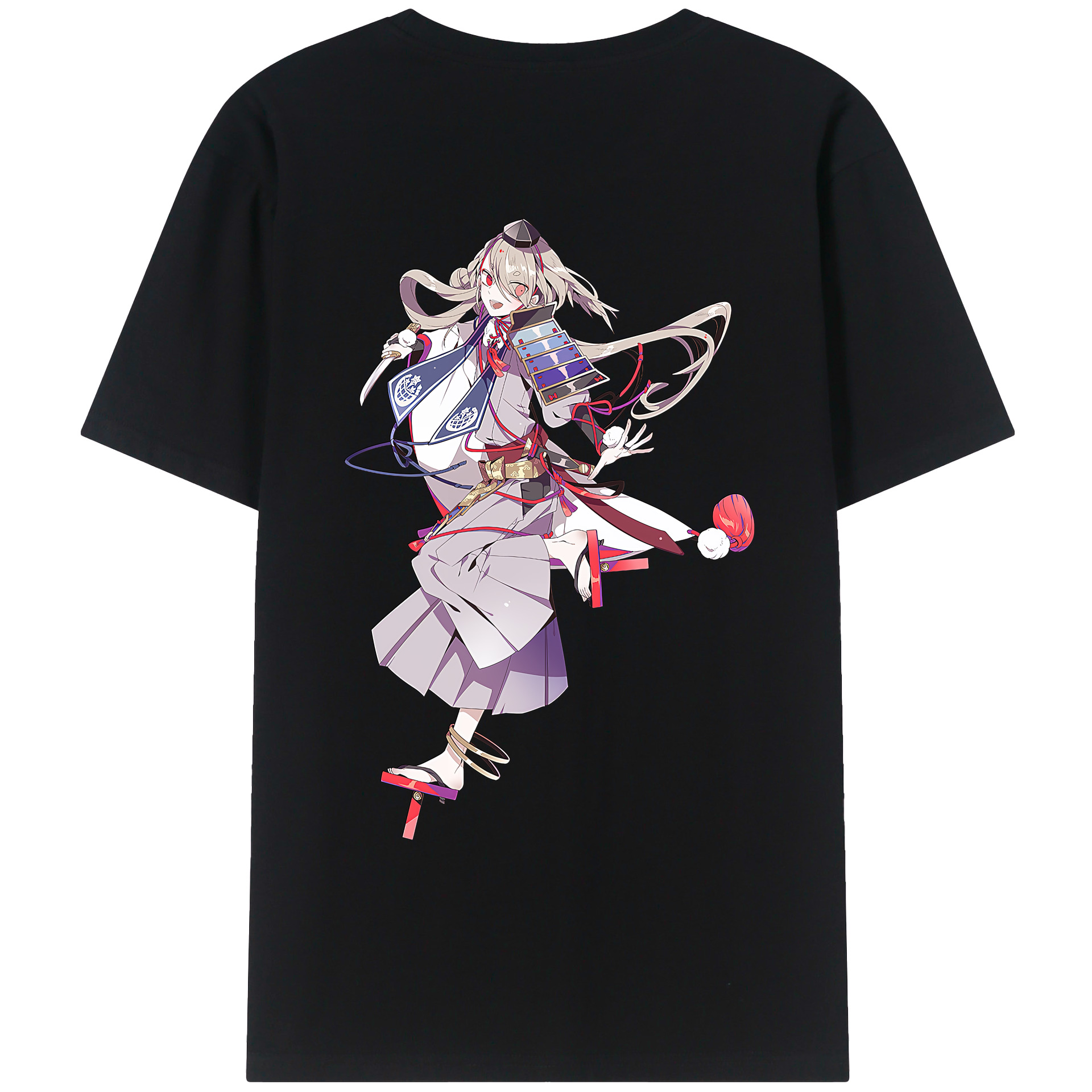 （画像用） 刀剣乱舞 Touken Ranbu レディース半袖Tシャツ(バックプリント)
