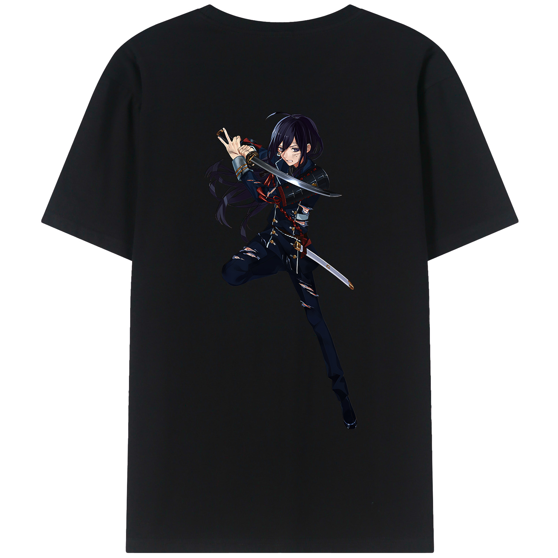 （画像用） 刀剣乱舞 Touken Ranbu レディース半袖Tシャツ(バックプリント)
