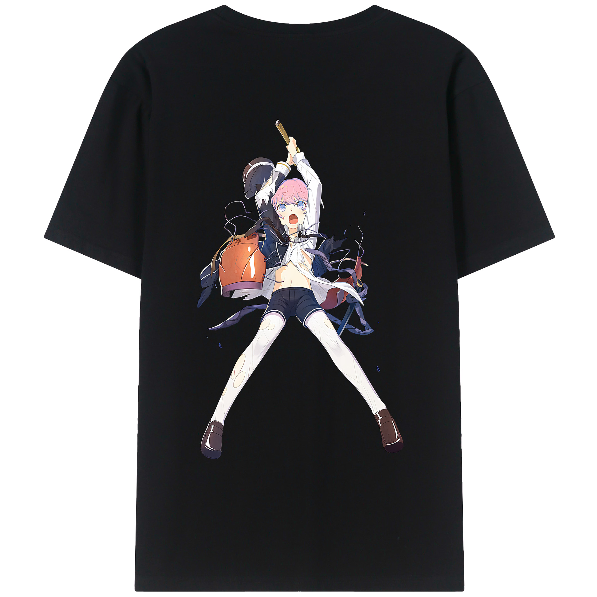 （画像用） 刀剣乱舞 Touken Ranbu レディース半袖Tシャツ(バックプリント)