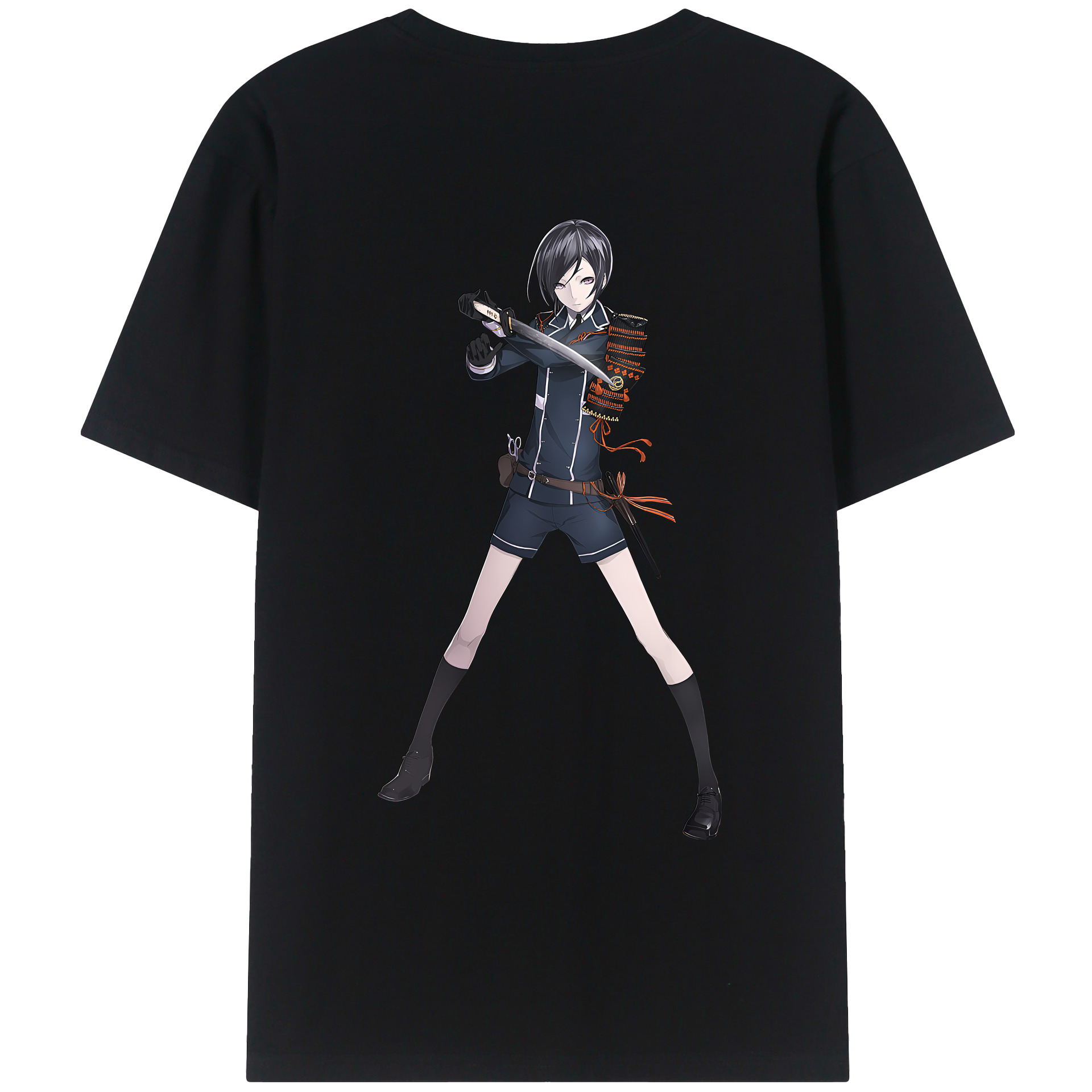 （画像用） 刀剣乱舞 Touken Ranbu レディース半袖Tシャツ(バックプリント)