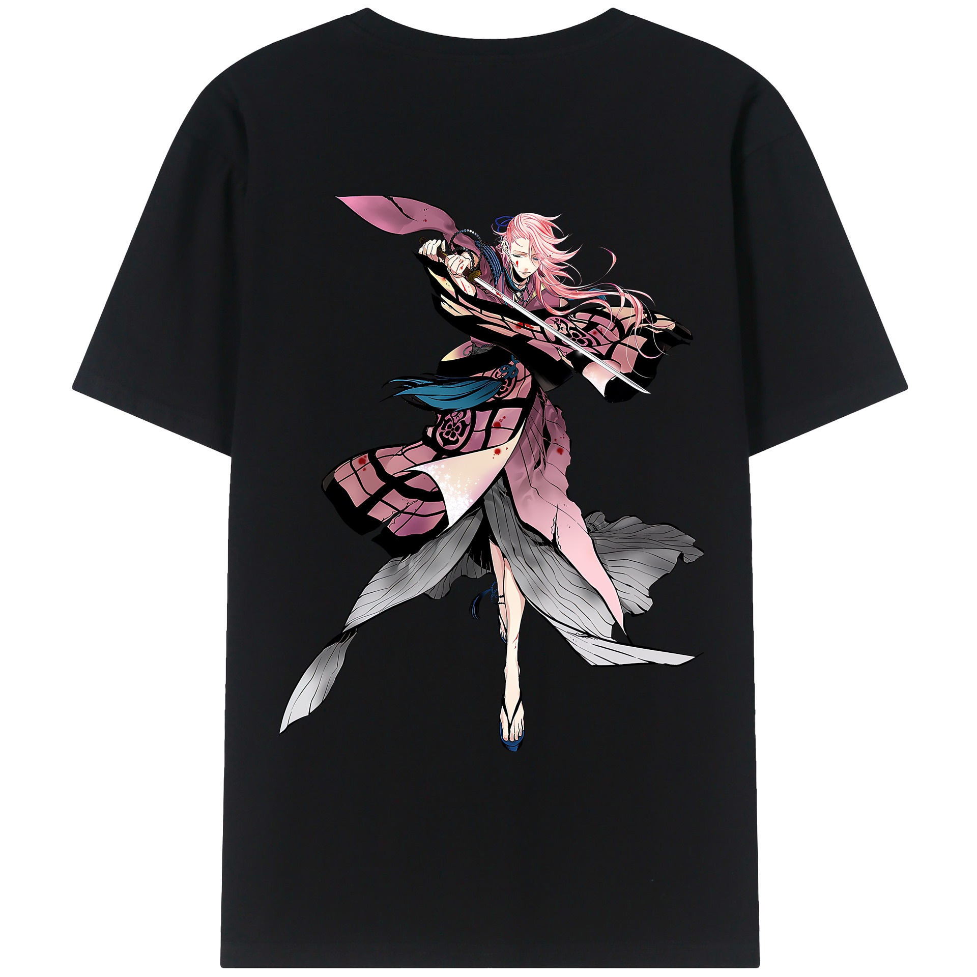 （画像用） 刀剣乱舞 Touken Ranbu レディース半袖Tシャツ(バックプリント)