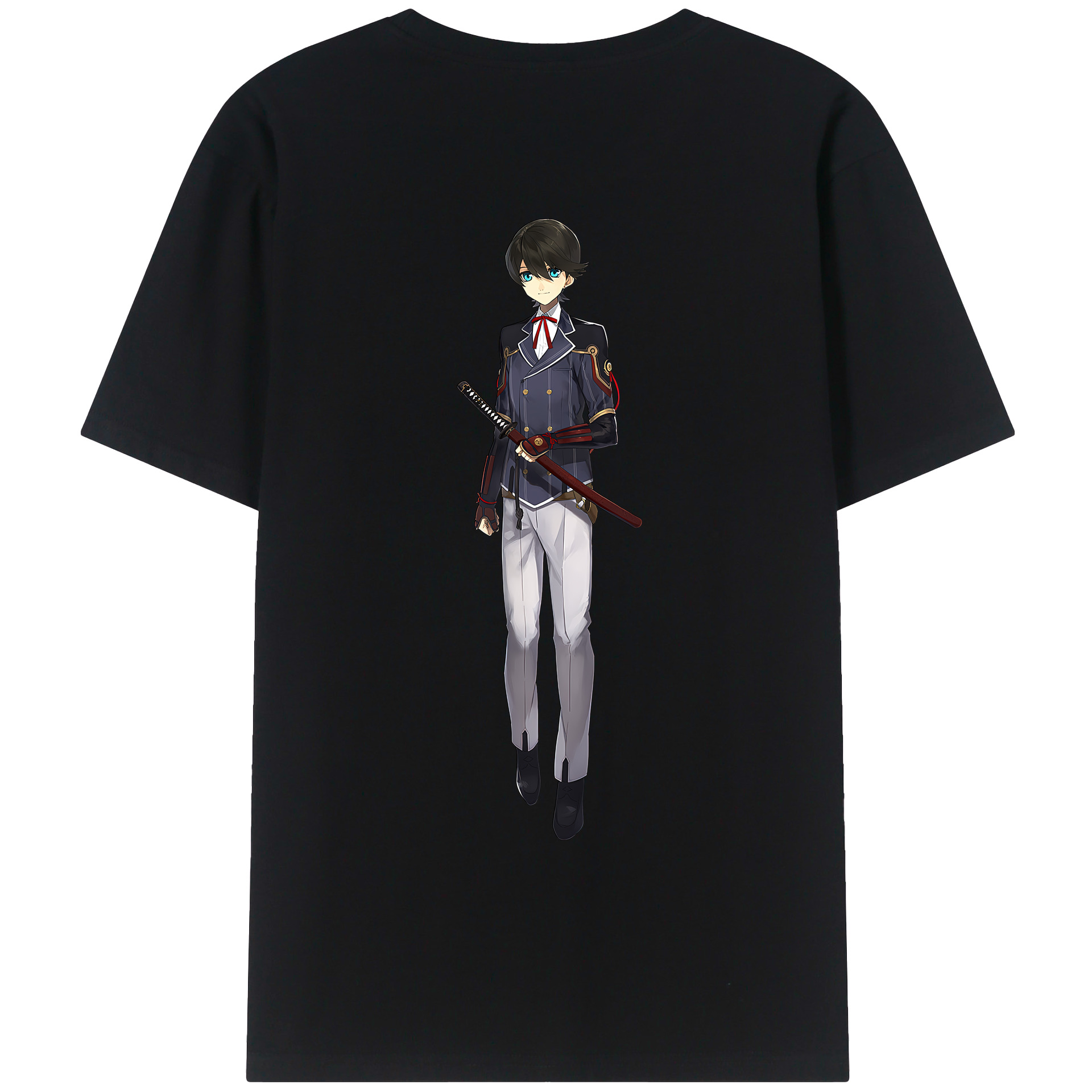 （画像用） 刀剣乱舞 Touken Ranbu レディース半袖Tシャツ(バックプリント)