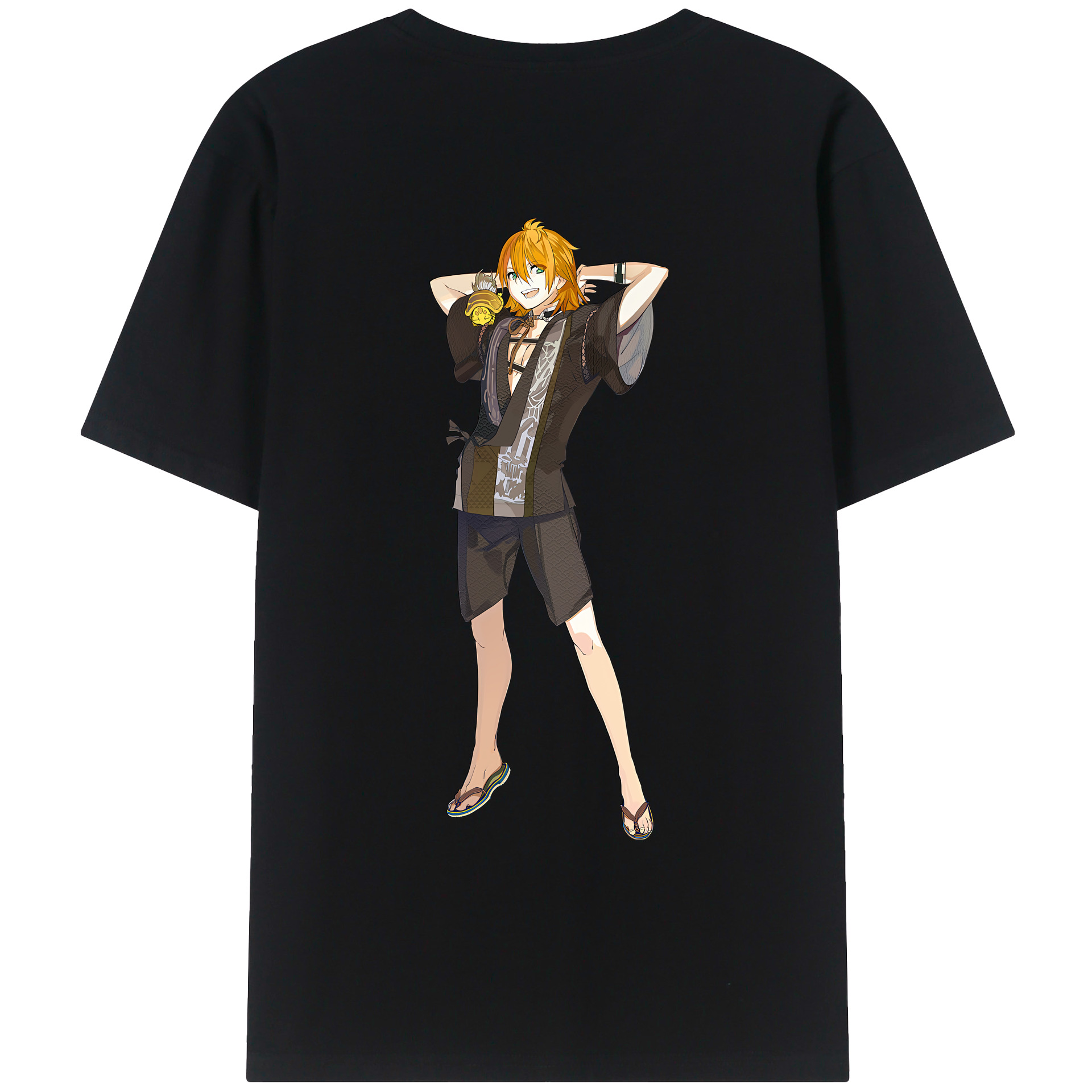 （画像用） 刀剣乱舞 Touken Ranbu レディース半袖Tシャツ(バックプリント)