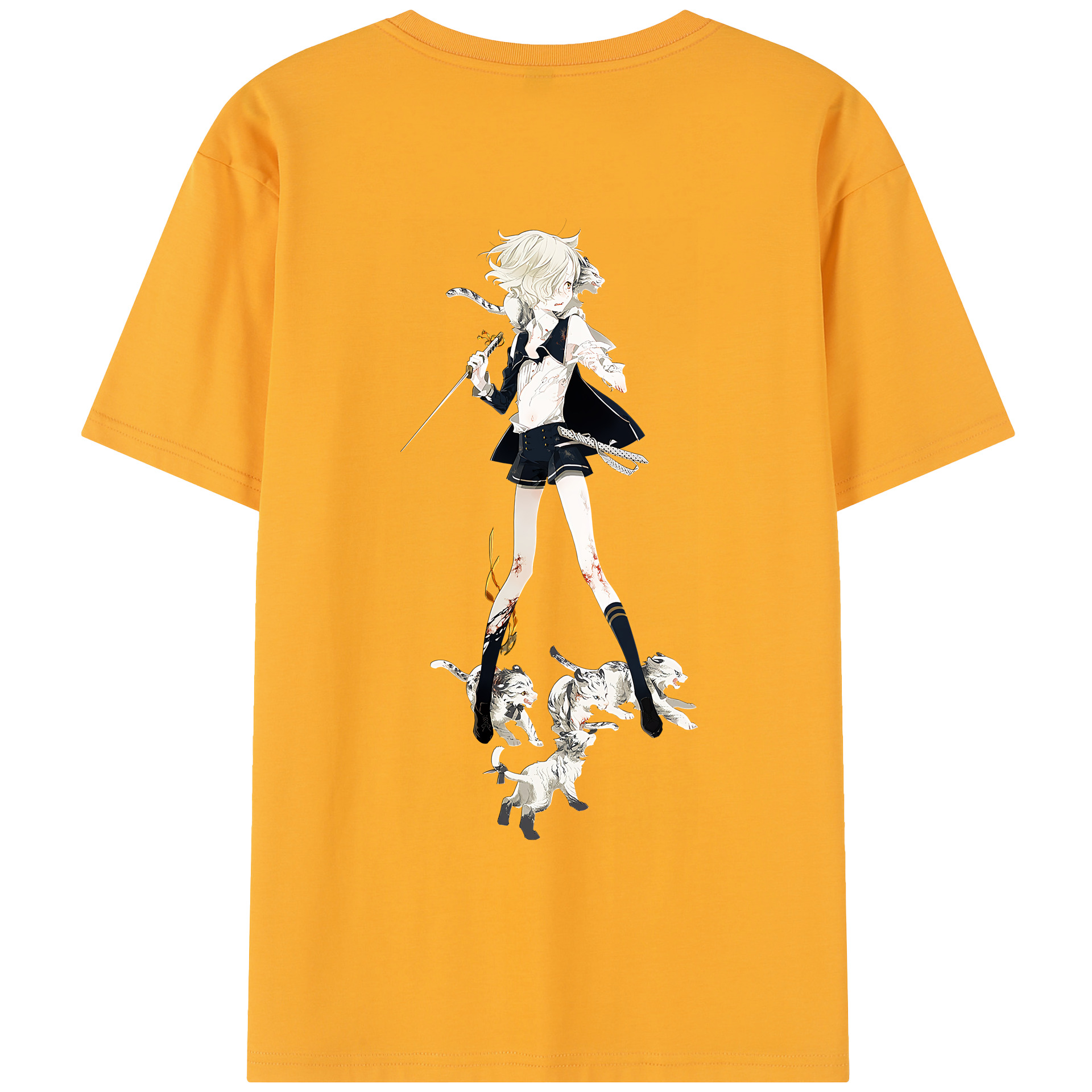 （画像用） 刀剣乱舞 Touken Ranbu レディース半袖Tシャツ(バックプリント)