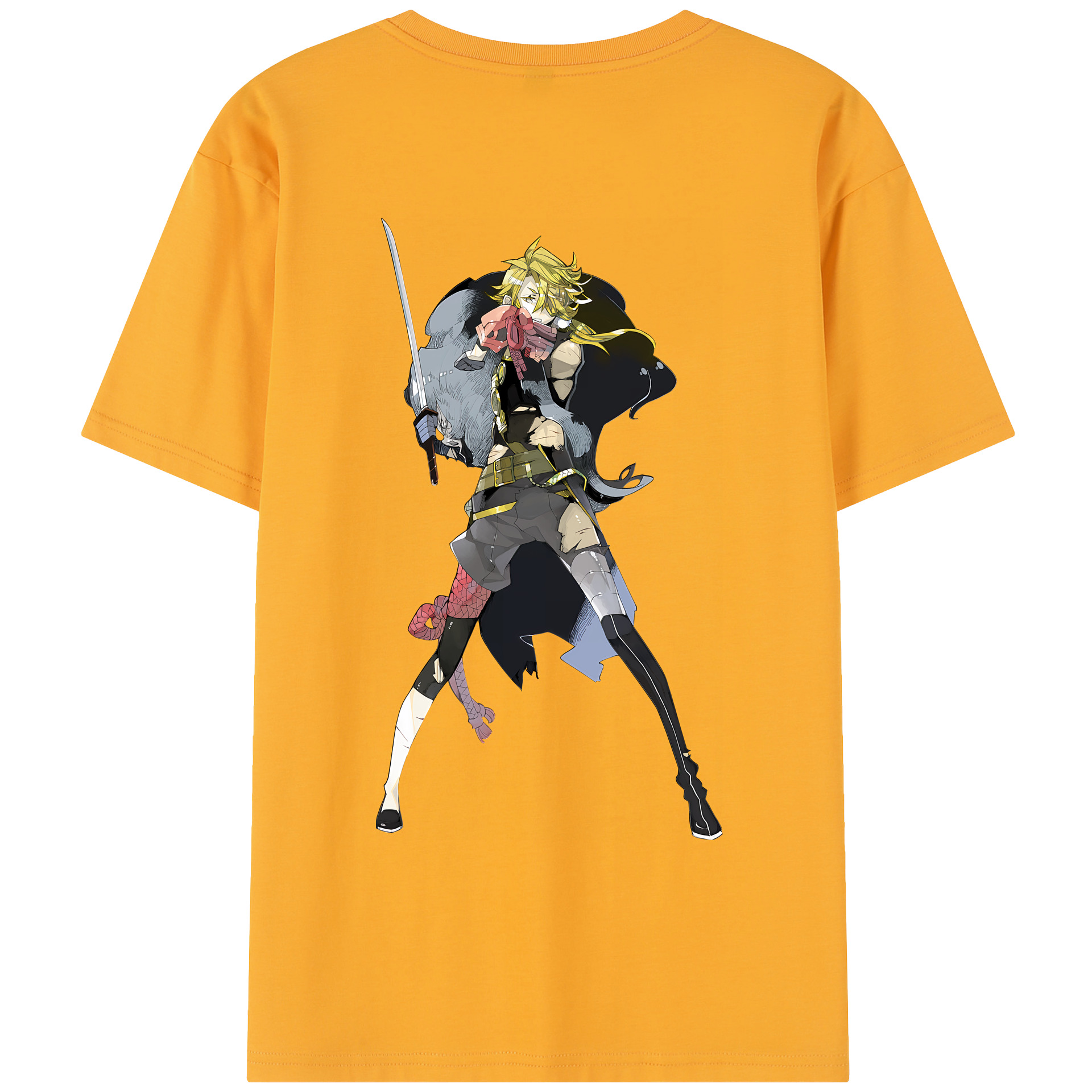 （画像用） 刀剣乱舞 Touken Ranbu レディース半袖Tシャツ(バックプリント)