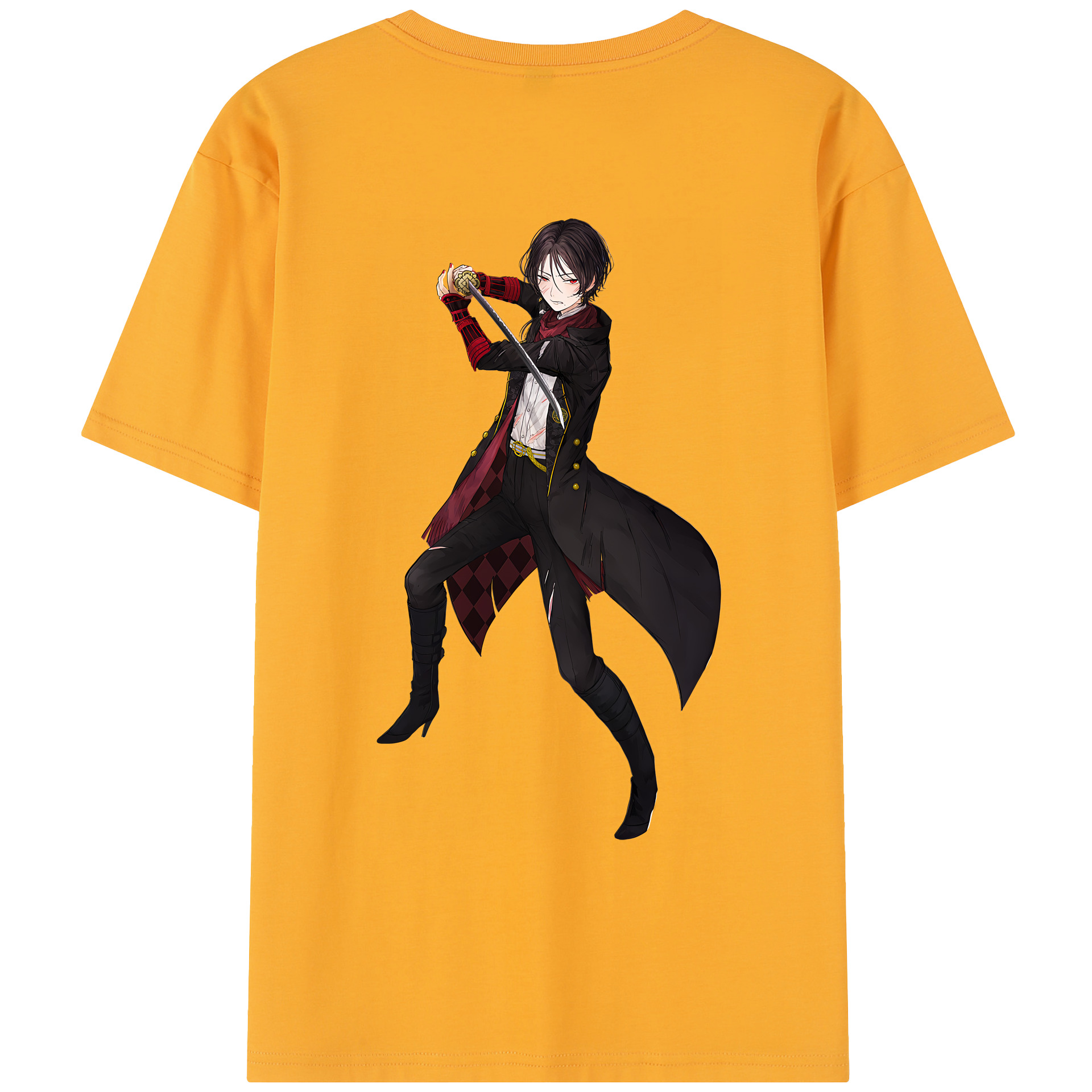 （画像用） 刀剣乱舞 Touken Ranbu レディース半袖Tシャツ(バックプリント)