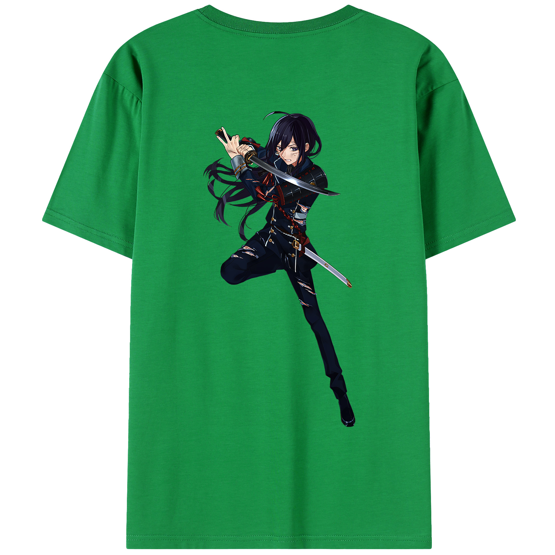 （画像用） 刀剣乱舞 Touken Ranbu レディース半袖Tシャツ(バックプリント)