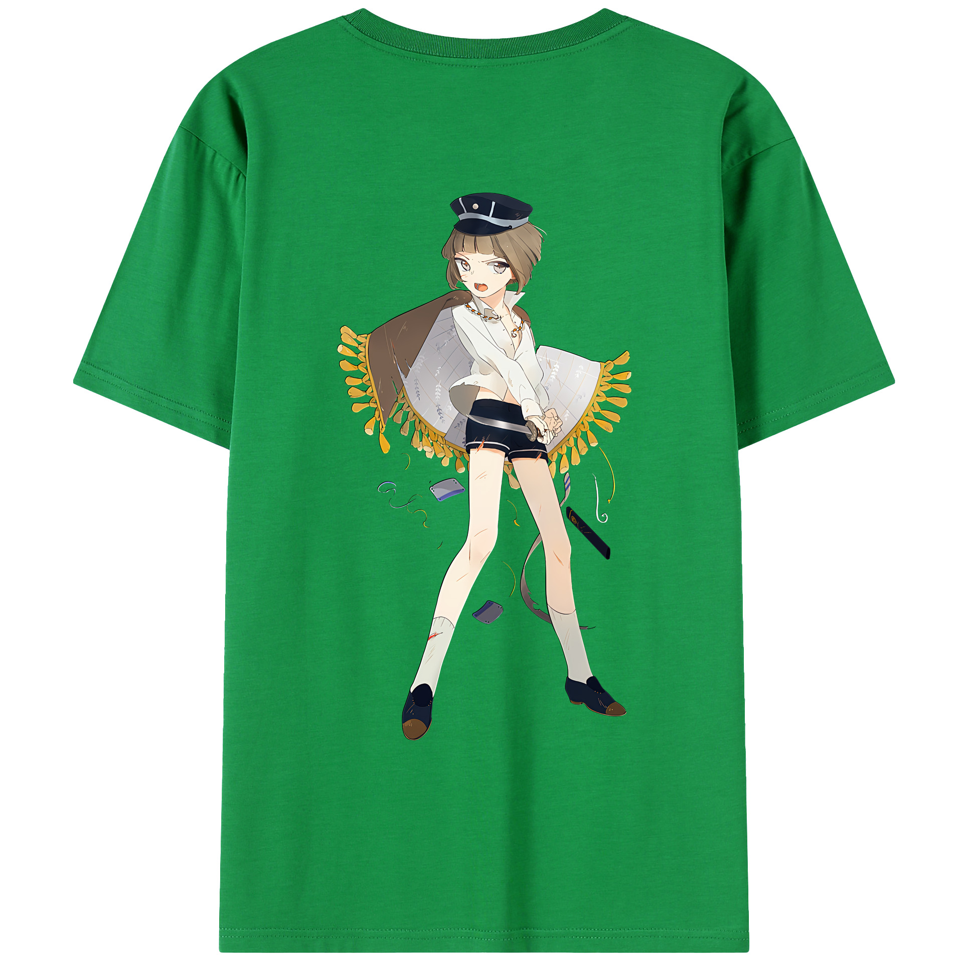 （画像用） 刀剣乱舞 Touken Ranbu レディース半袖Tシャツ(バックプリント)