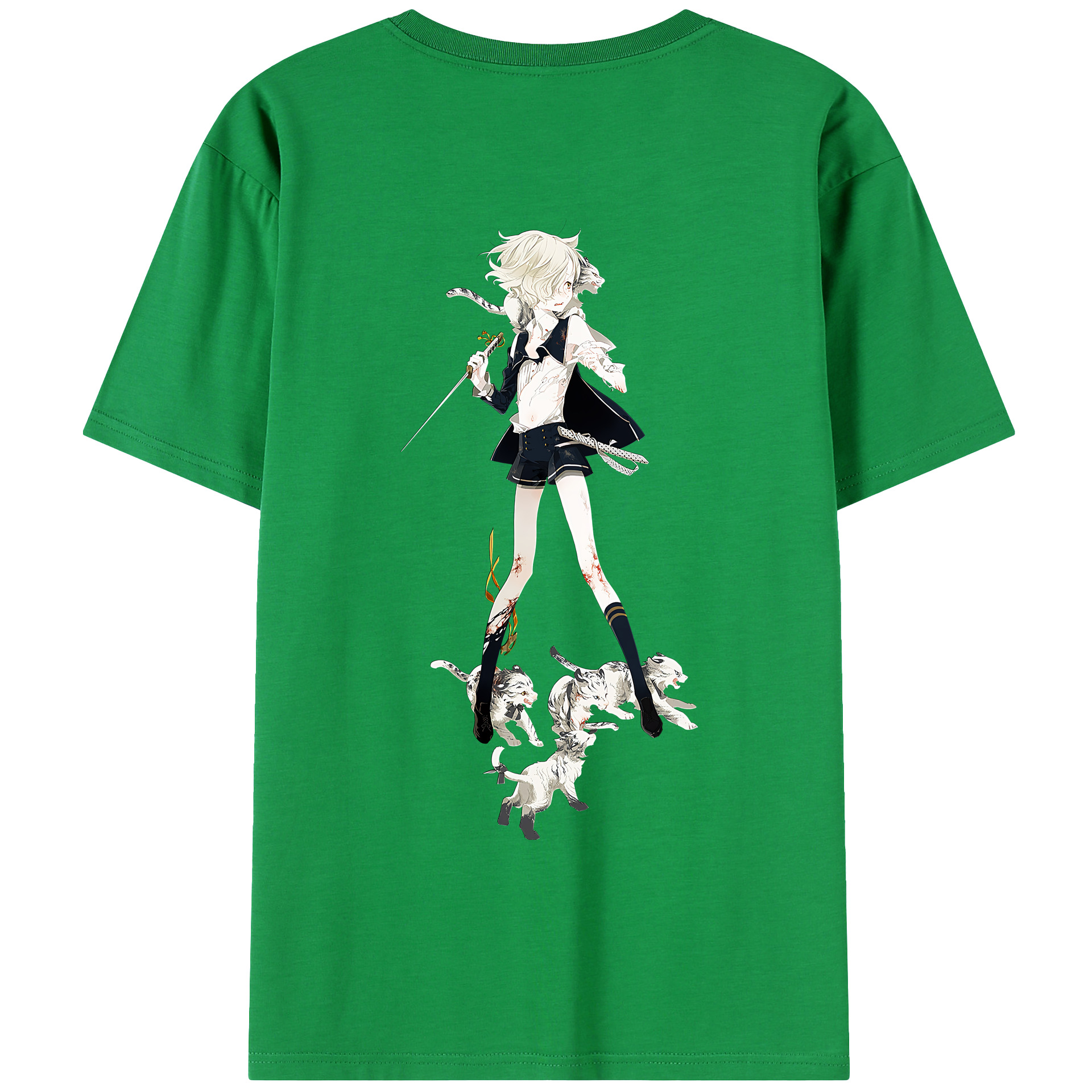 （画像用） 刀剣乱舞 Touken Ranbu レディース半袖Tシャツ(バックプリント)