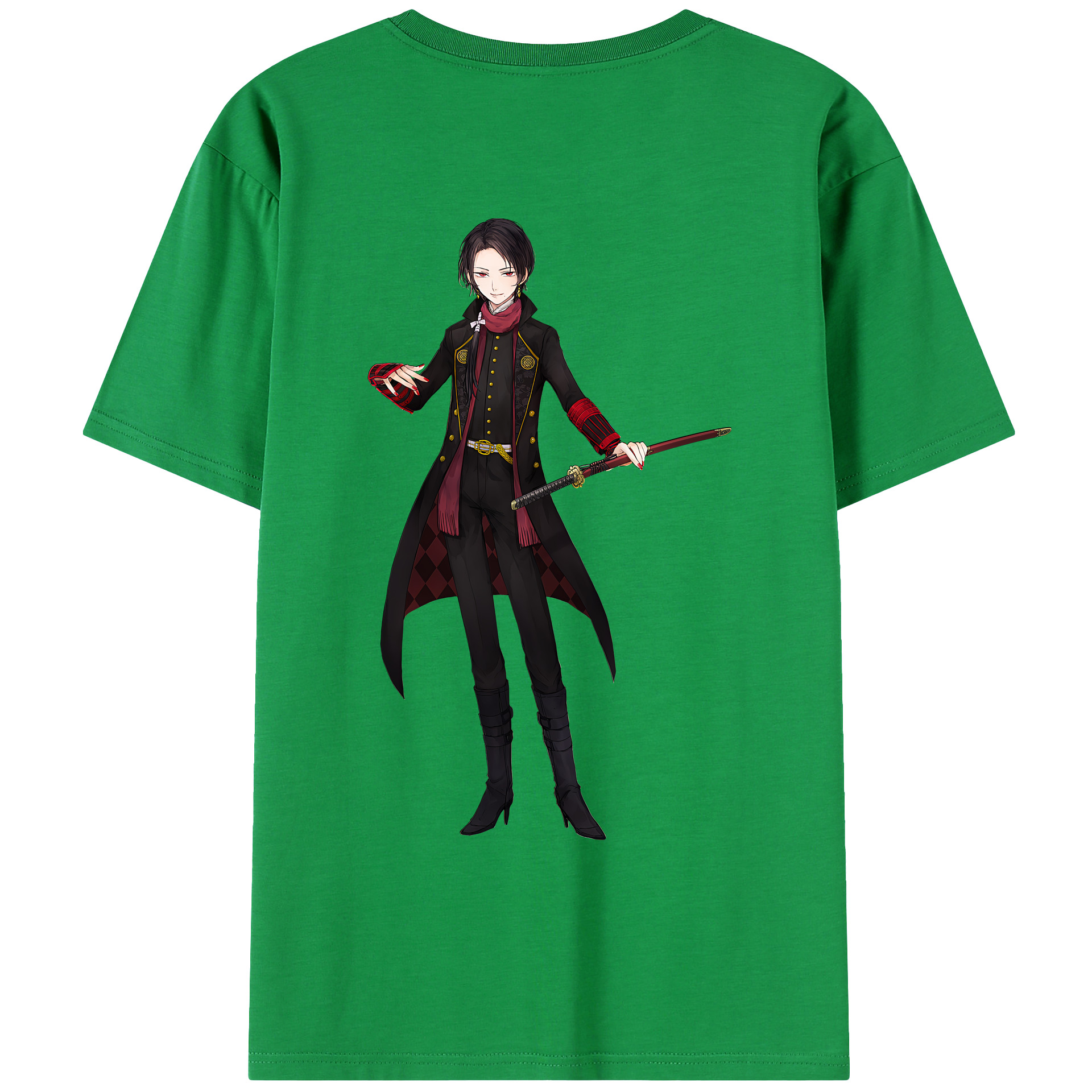 （画像用） 刀剣乱舞 Touken Ranbu レディース半袖Tシャツ(バックプリント)