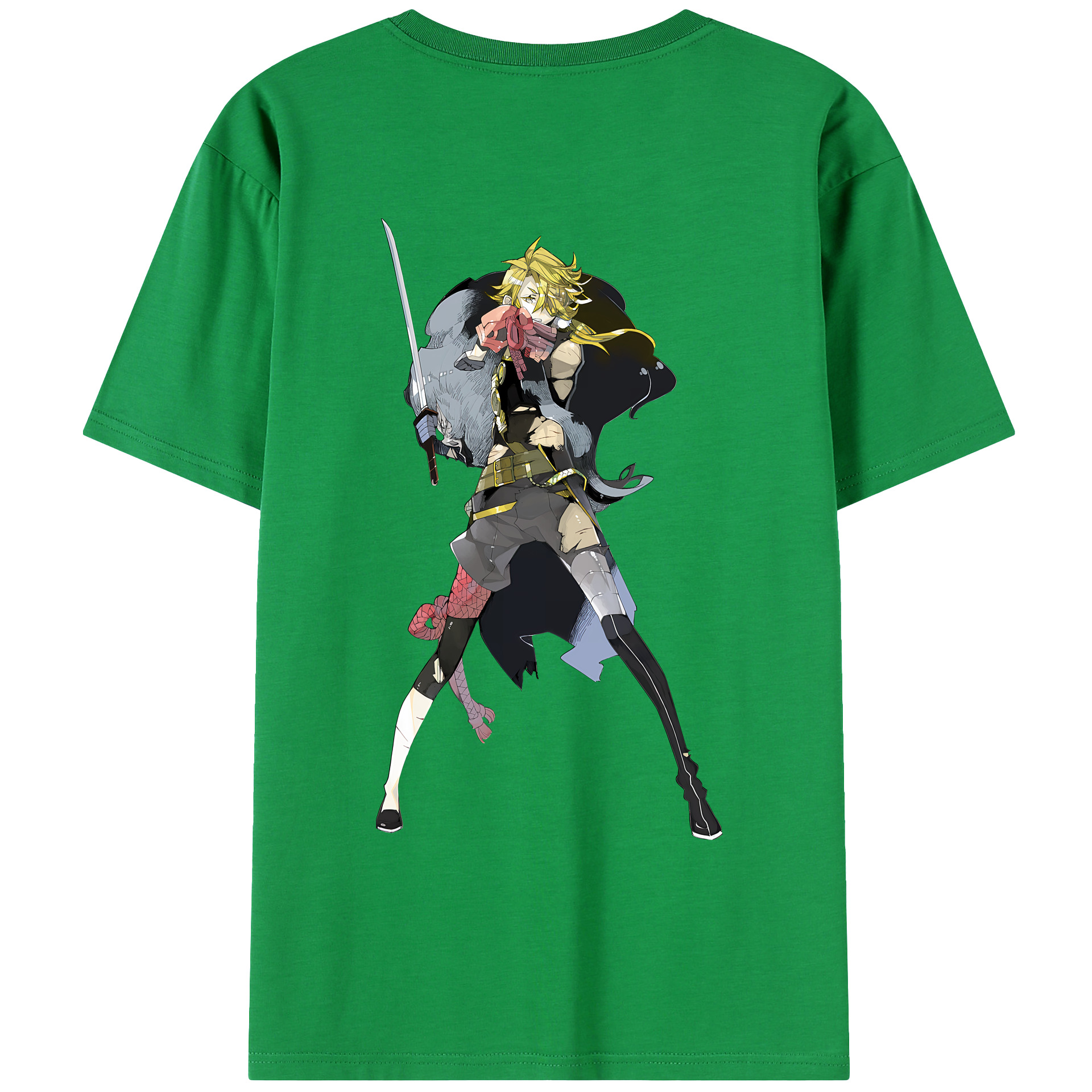 （画像用） 刀剣乱舞 Touken Ranbu レディース半袖Tシャツ(バックプリント)