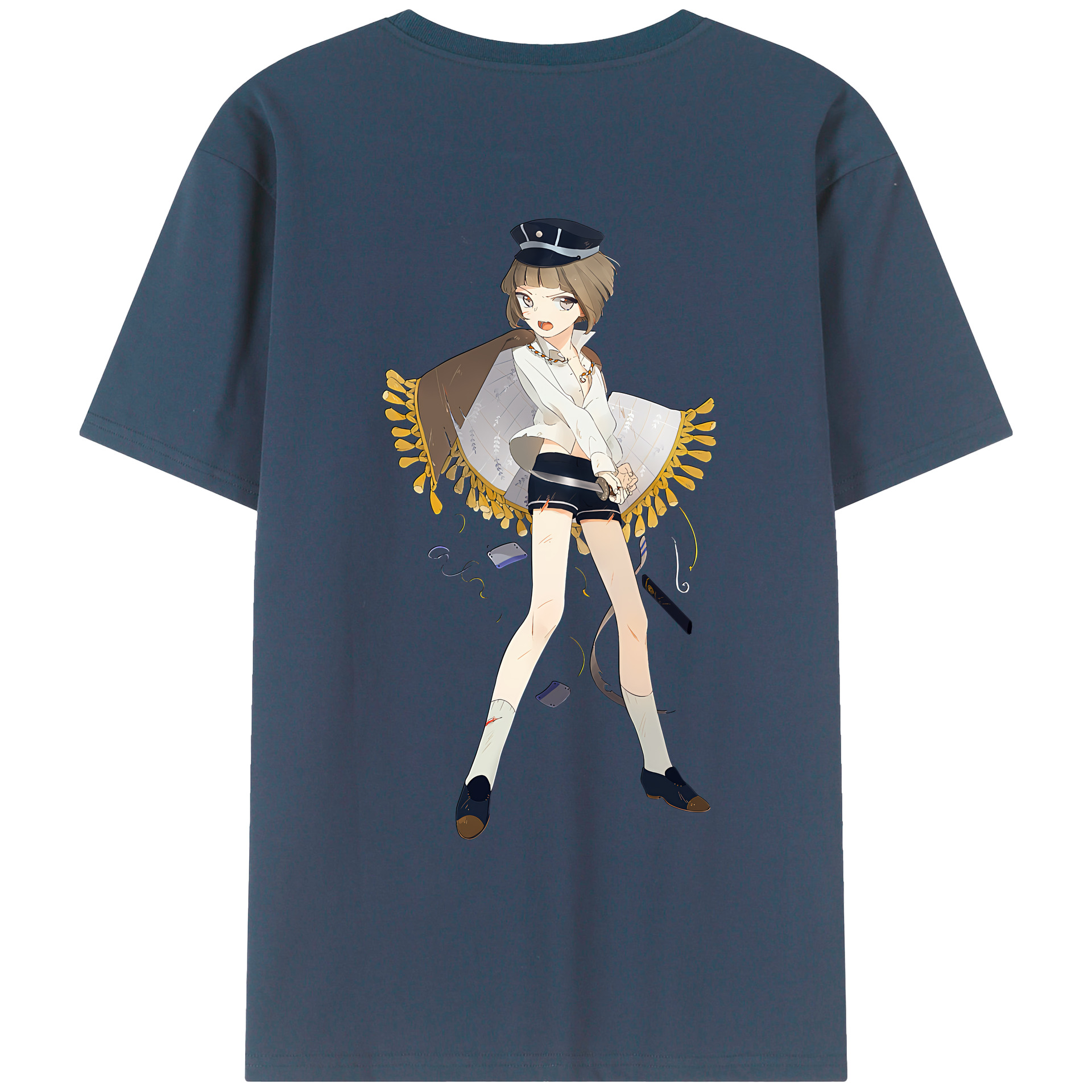 （画像用） 刀剣乱舞 Touken Ranbu レディース半袖Tシャツ(バックプリント)