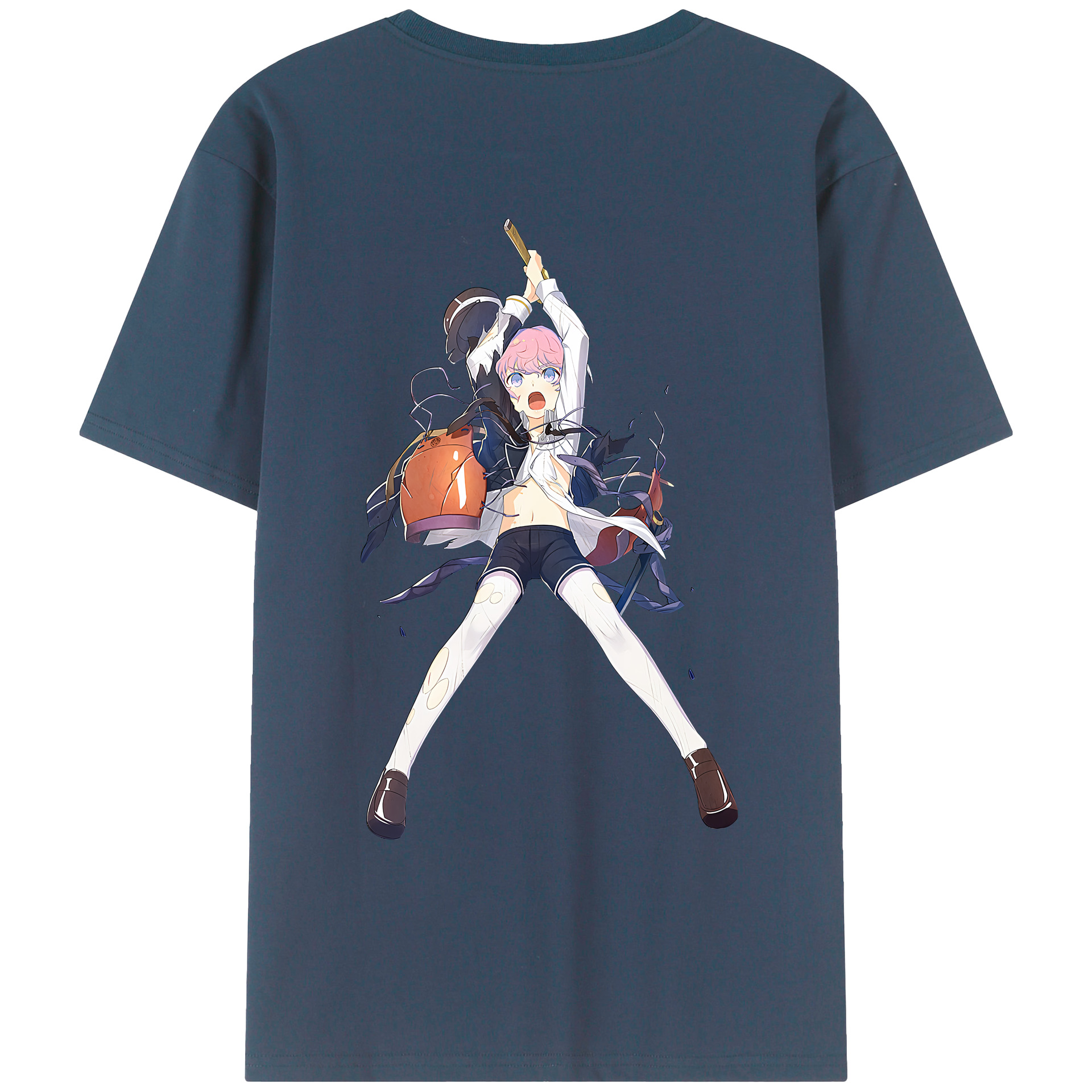 （画像用） 刀剣乱舞 Touken Ranbu レディース半袖Tシャツ(バックプリント)