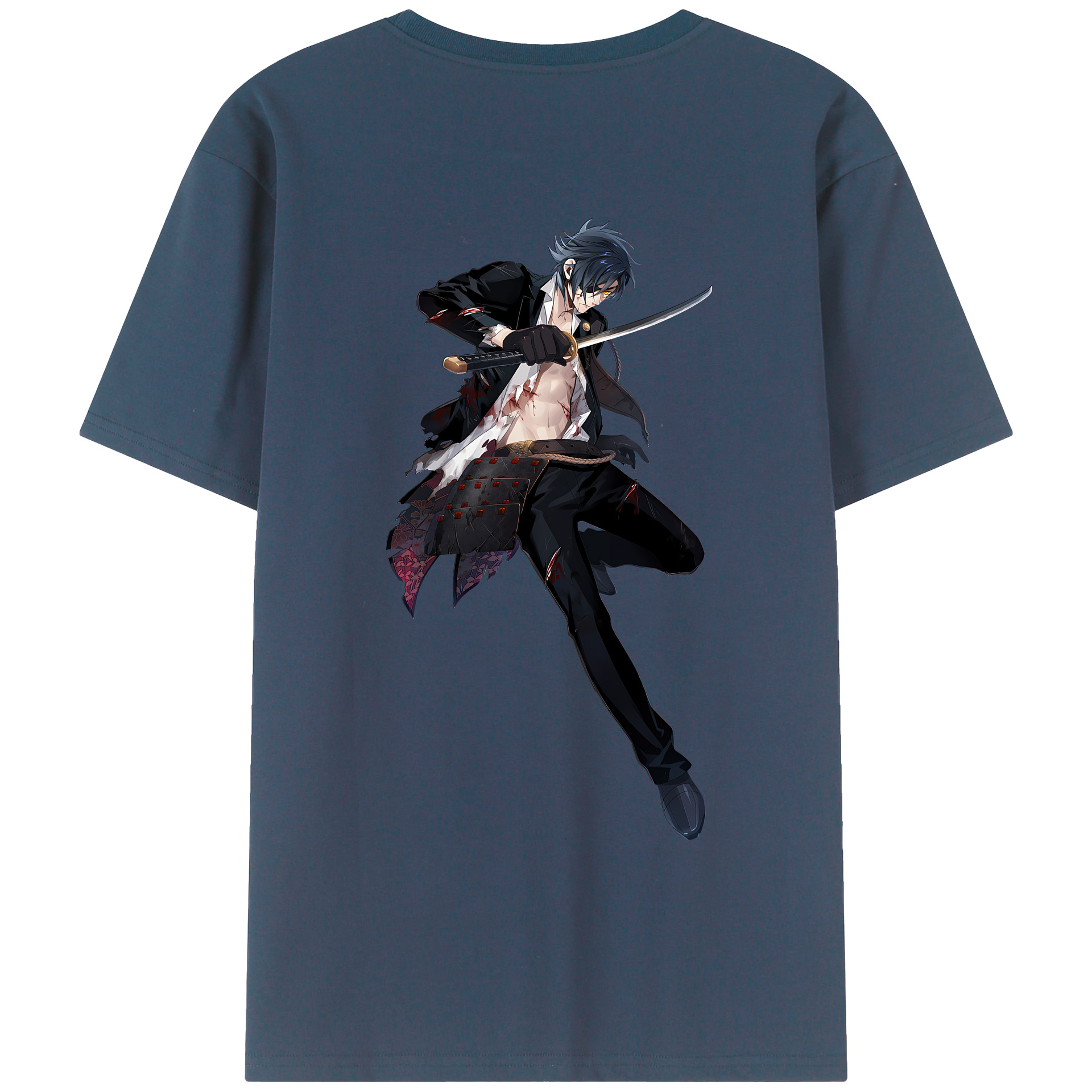 （画像用） 刀剣乱舞 Touken Ranbu レディース半袖Tシャツ(バックプリント)