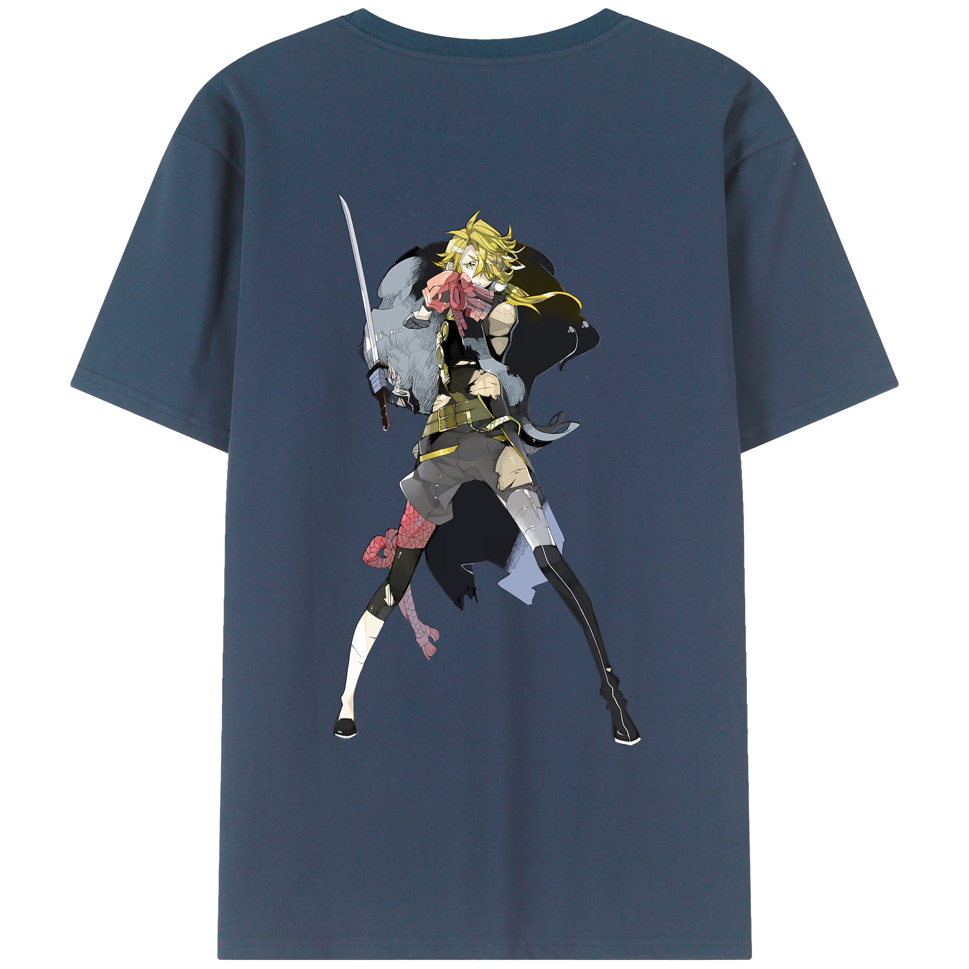 （画像用） 刀剣乱舞 Touken Ranbu レディース半袖Tシャツ(バックプリント)