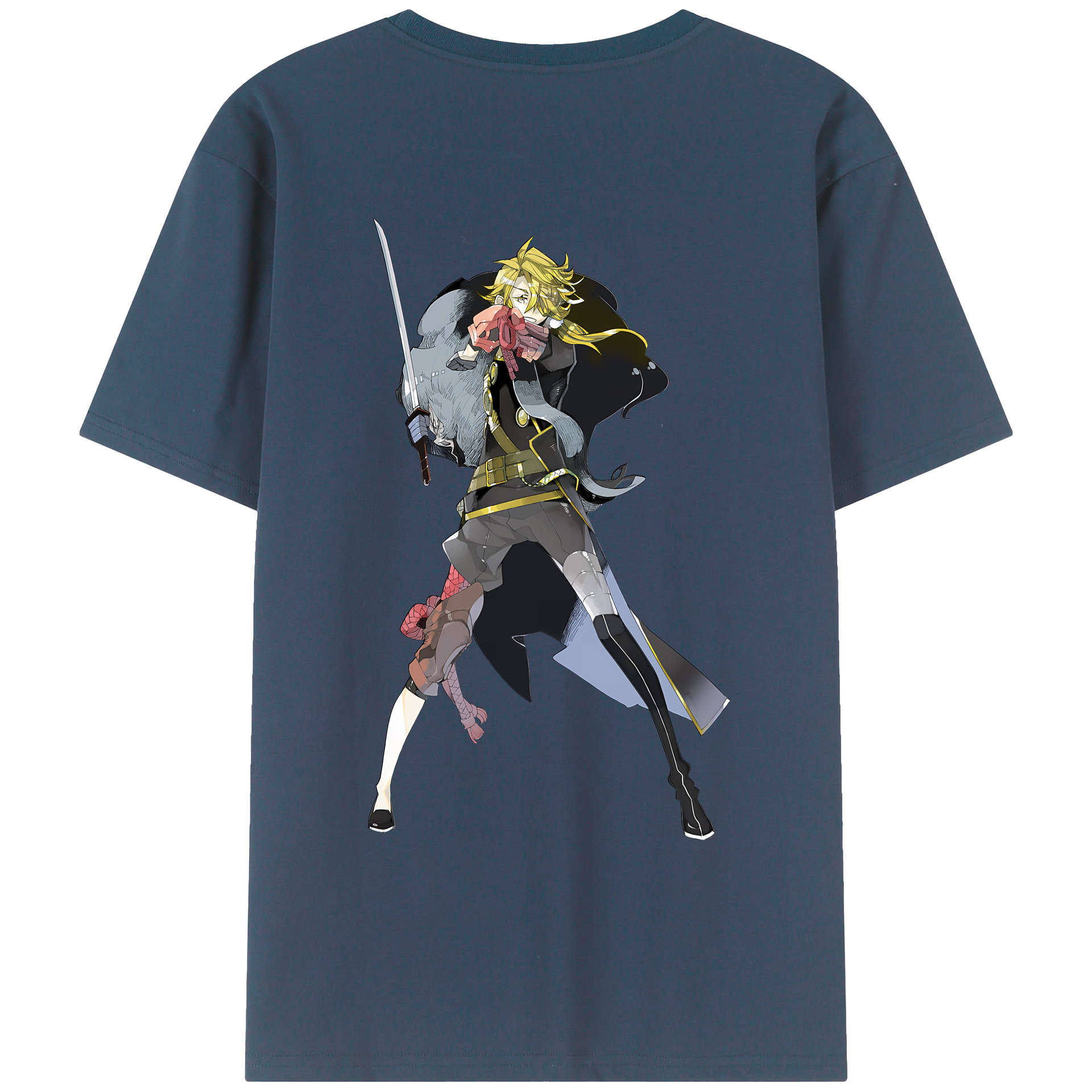 （画像用） 刀剣乱舞 Touken Ranbu レディース半袖Tシャツ(バックプリント)