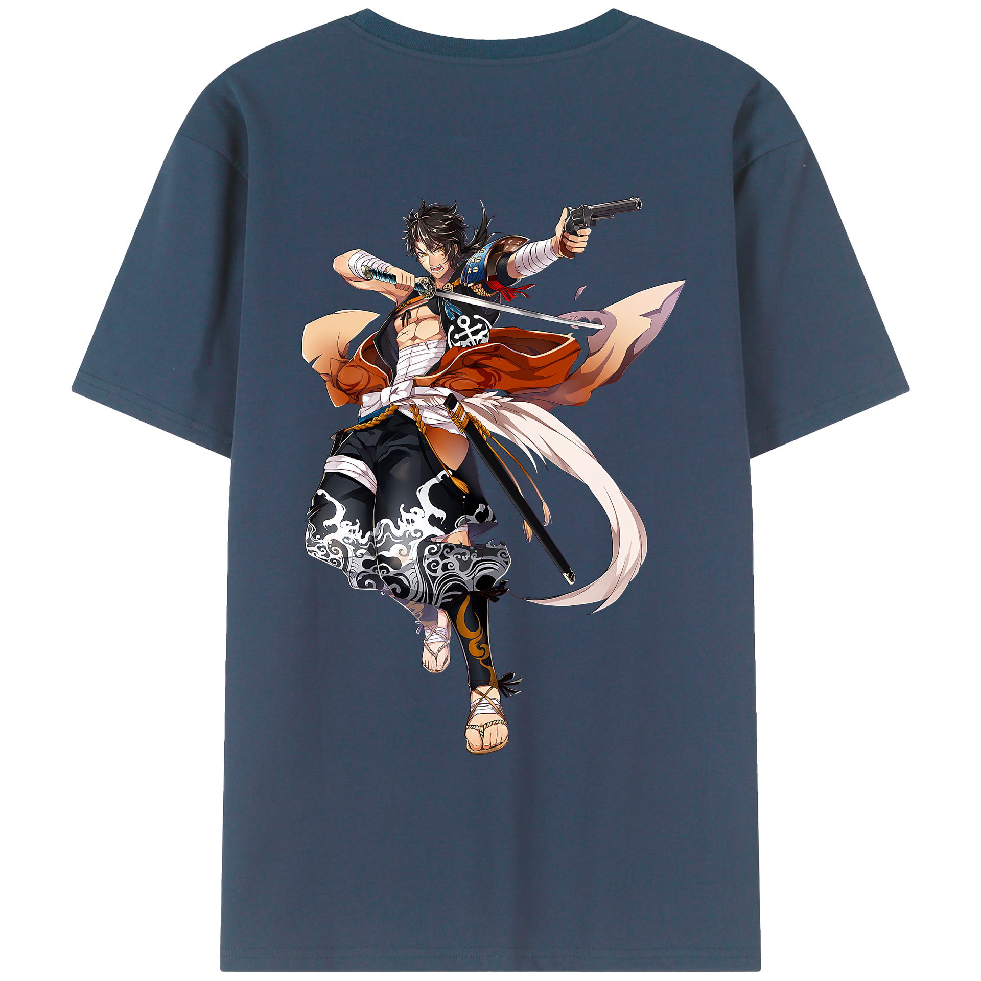 （画像用） 刀剣乱舞 Touken Ranbu レディース半袖Tシャツ(バックプリント)