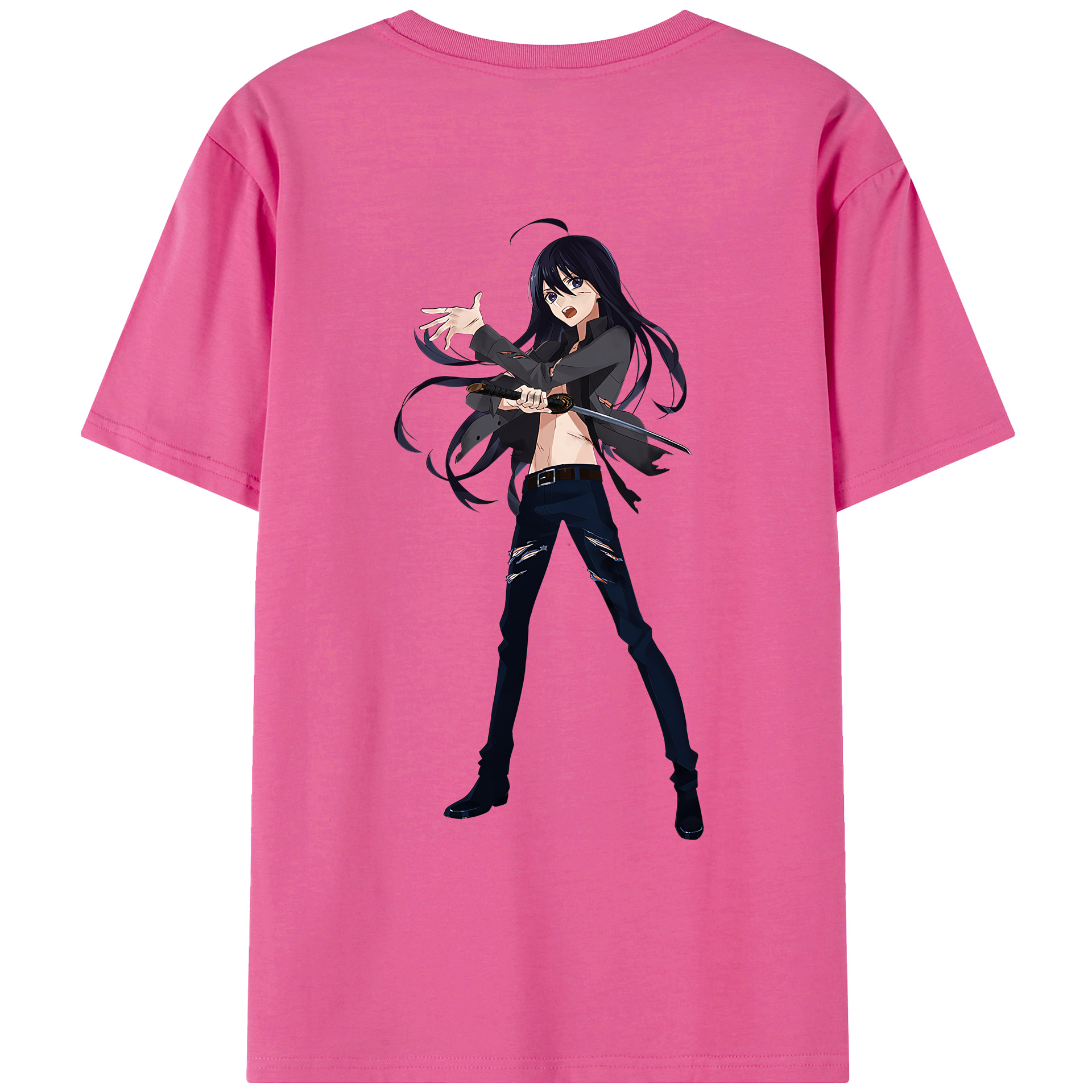 （画像用） 刀剣乱舞 Touken Ranbu レディース半袖Tシャツ(バックプリント)