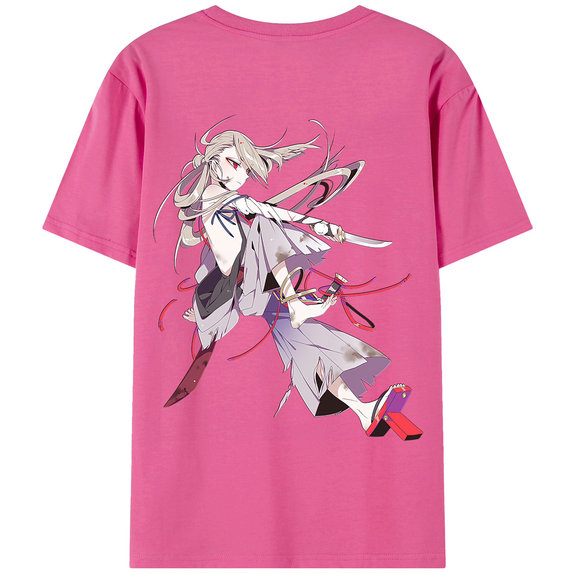 （画像用） 刀剣乱舞 Touken Ranbu レディース半袖Tシャツ(バックプリント)