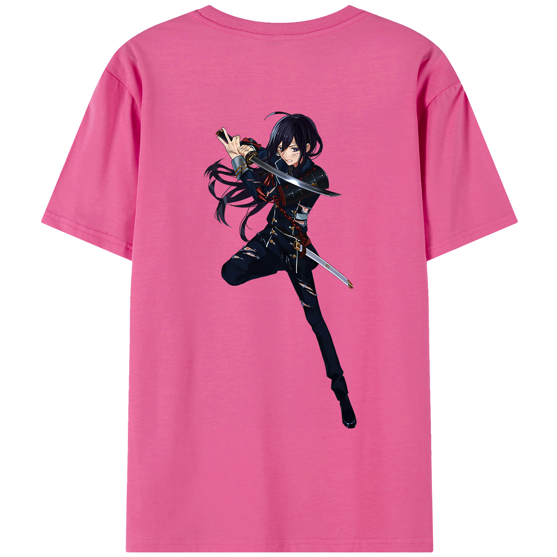 （画像用） 刀剣乱舞 Touken Ranbu レディース半袖Tシャツ(バックプリント)