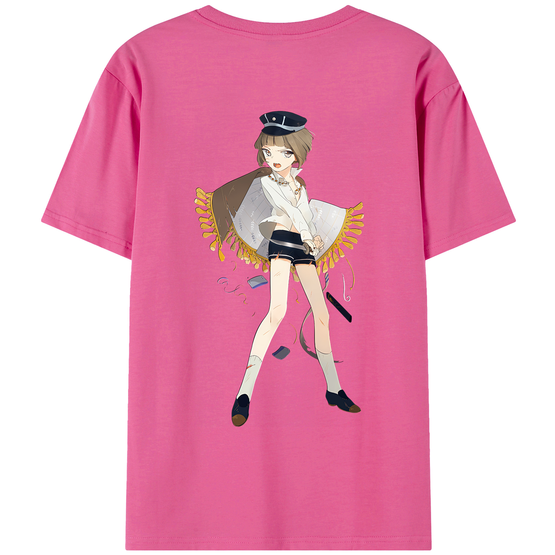 （画像用） 刀剣乱舞 Touken Ranbu レディース半袖Tシャツ(バックプリント)