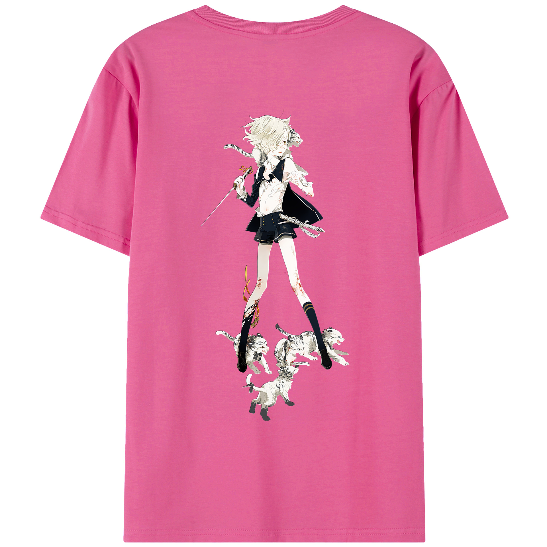 （画像用） 刀剣乱舞 Touken Ranbu レディース半袖Tシャツ(バックプリント)