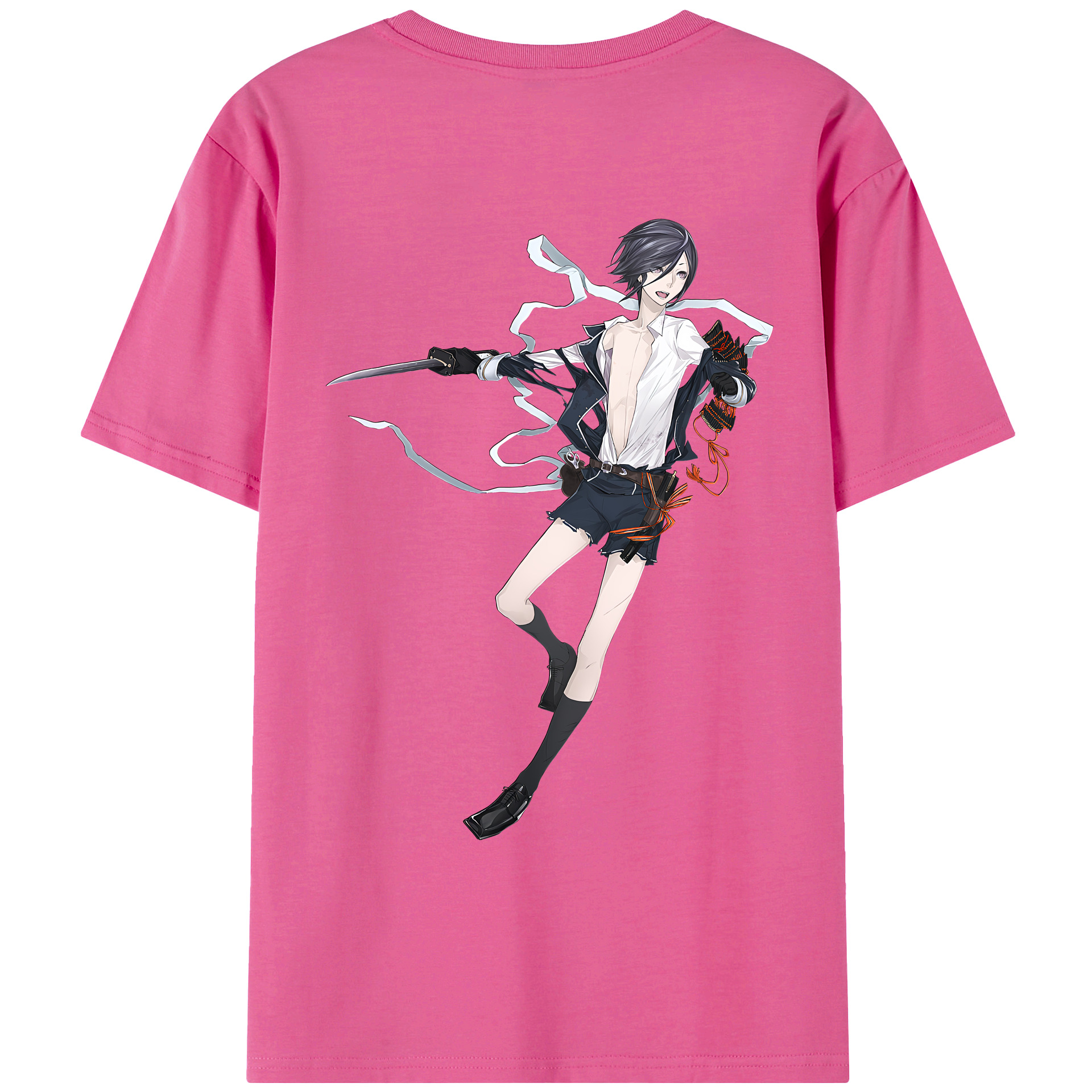 （画像用） 刀剣乱舞 Touken Ranbu レディース半袖Tシャツ(バックプリント)
