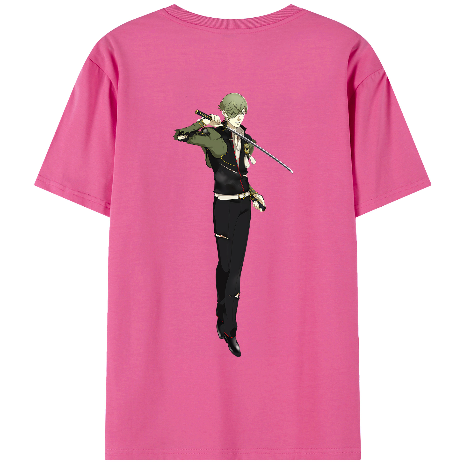 （画像用） 刀剣乱舞 Touken Ranbu レディース半袖Tシャツ(バックプリント)