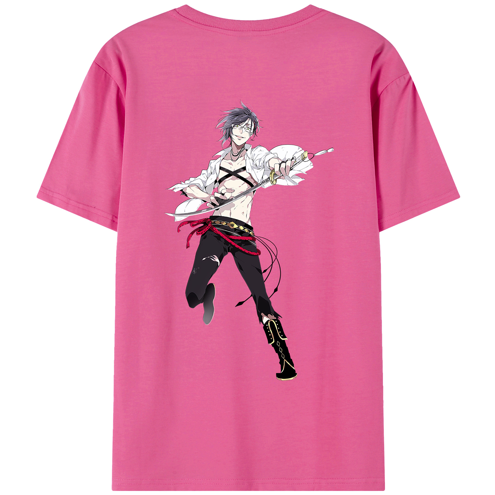 （画像用） 刀剣乱舞 Touken Ranbu レディース半袖Tシャツ(バックプリント)