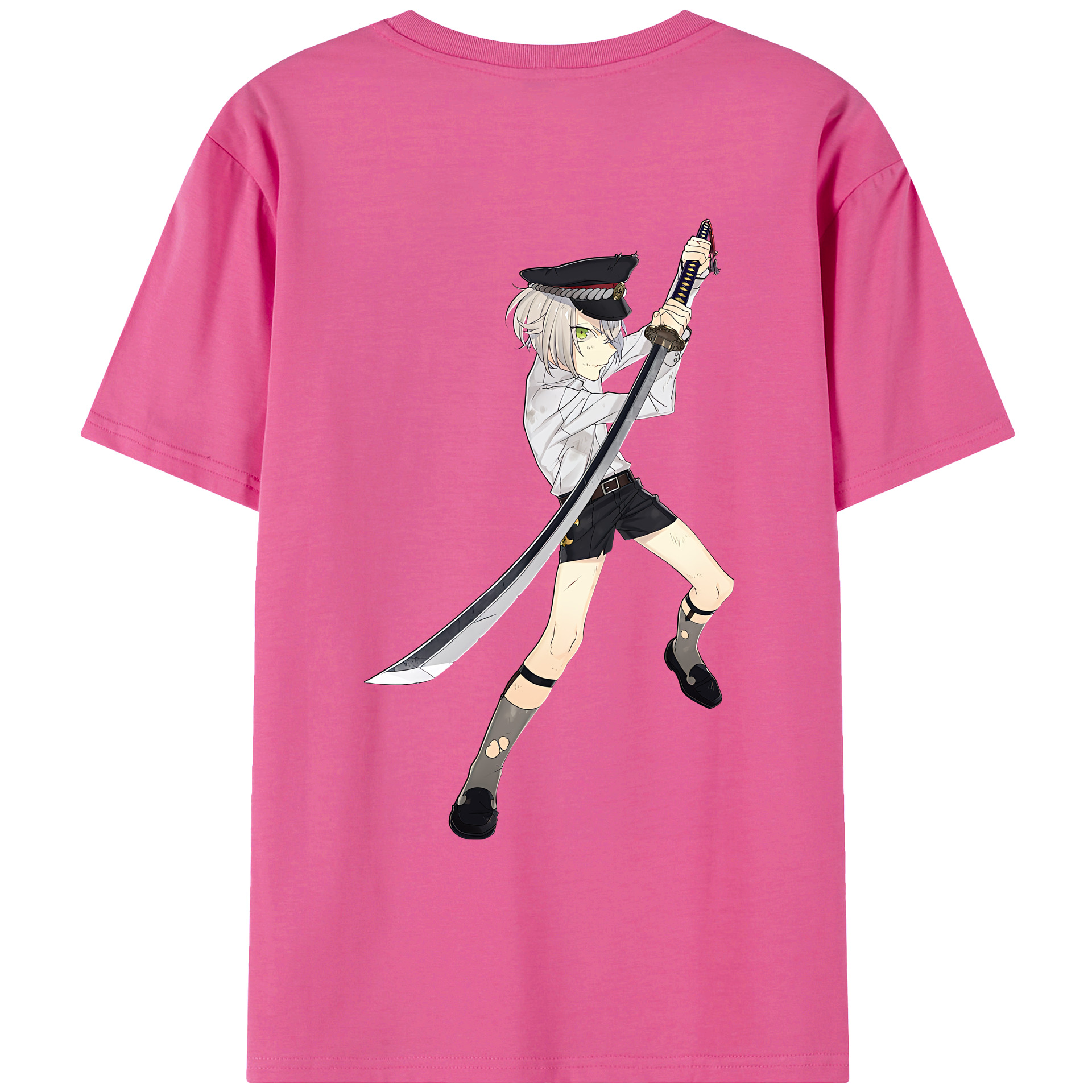 （画像用） 刀剣乱舞 Touken Ranbu レディース半袖Tシャツ(バックプリント)