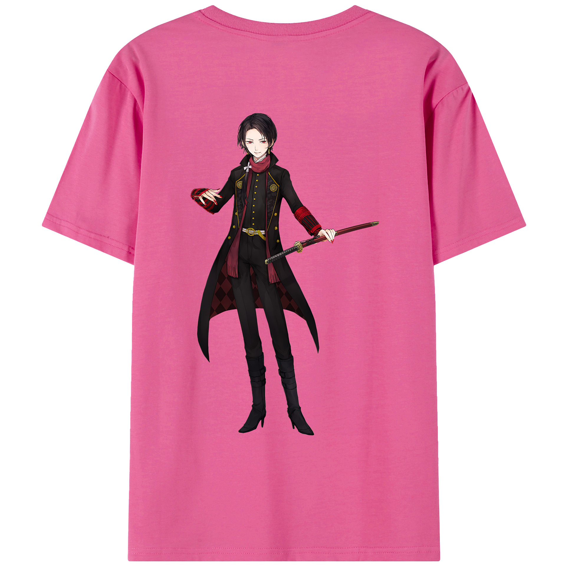 （画像用） 刀剣乱舞 Touken Ranbu レディース半袖Tシャツ(バックプリント)