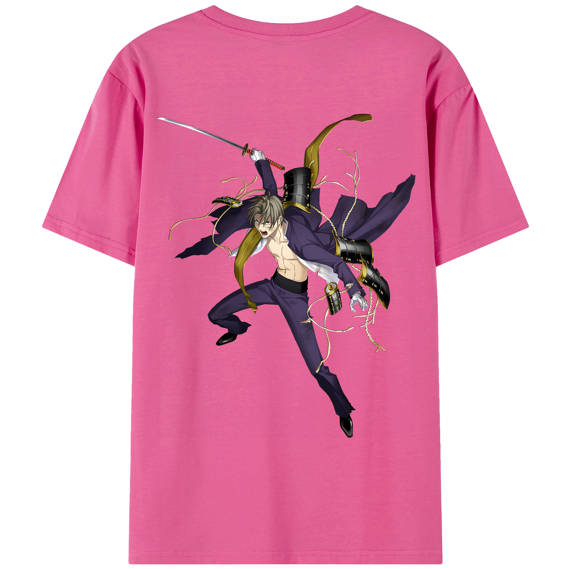 （画像用） 刀剣乱舞 Touken Ranbu レディース半袖Tシャツ(バックプリント)