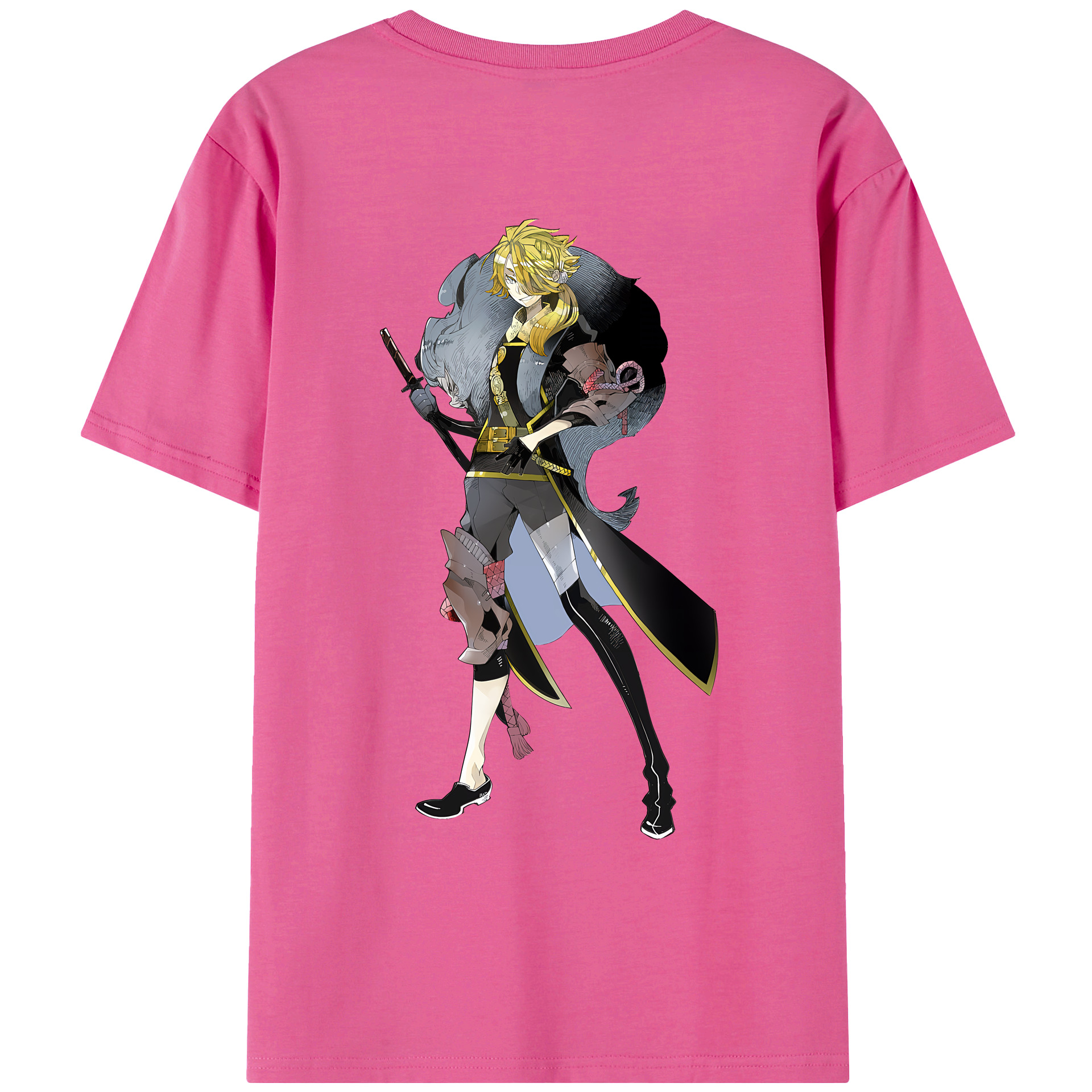 （画像用） 刀剣乱舞 Touken Ranbu レディース半袖Tシャツ(バックプリント)