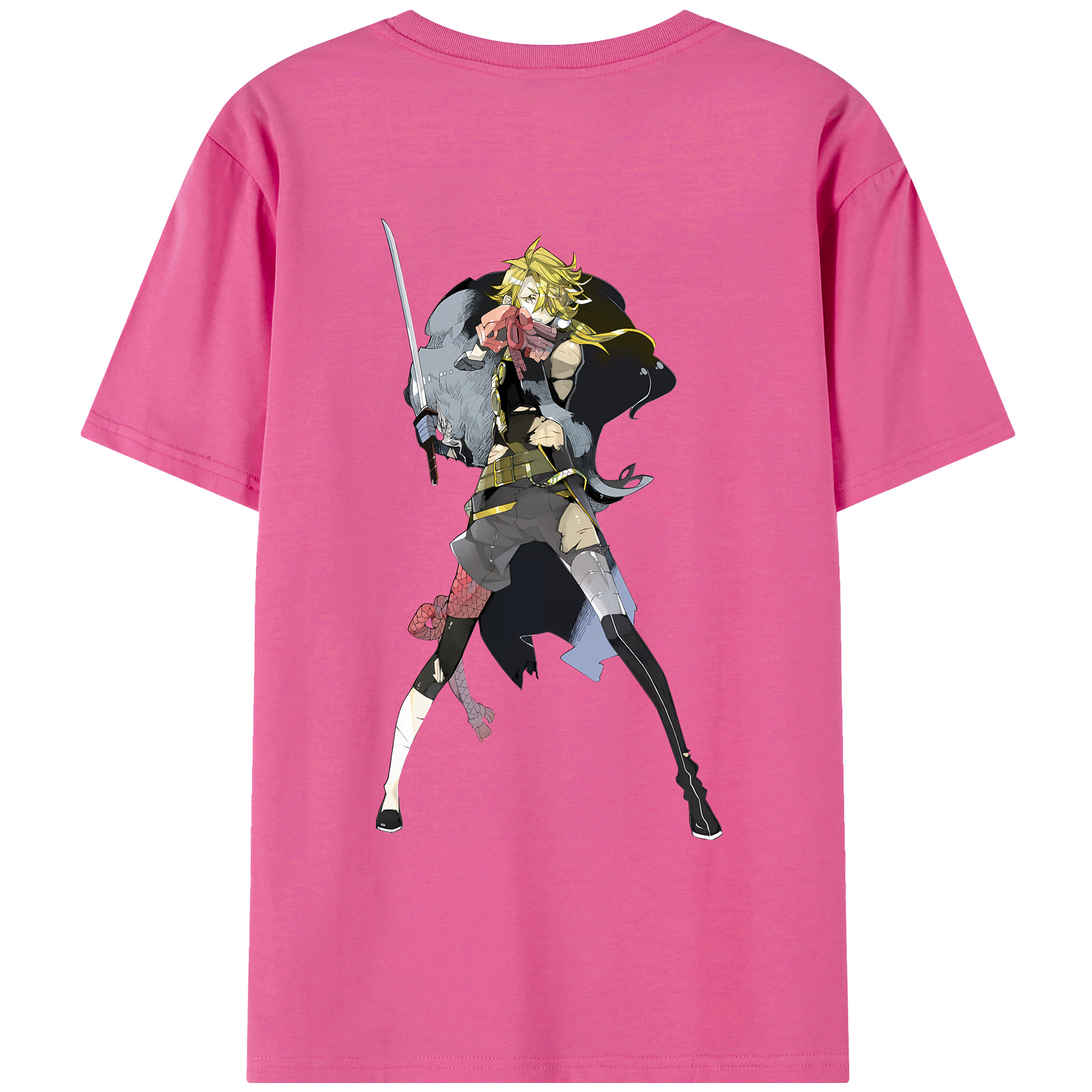 （画像用） 刀剣乱舞 Touken Ranbu レディース半袖Tシャツ(バックプリント)
