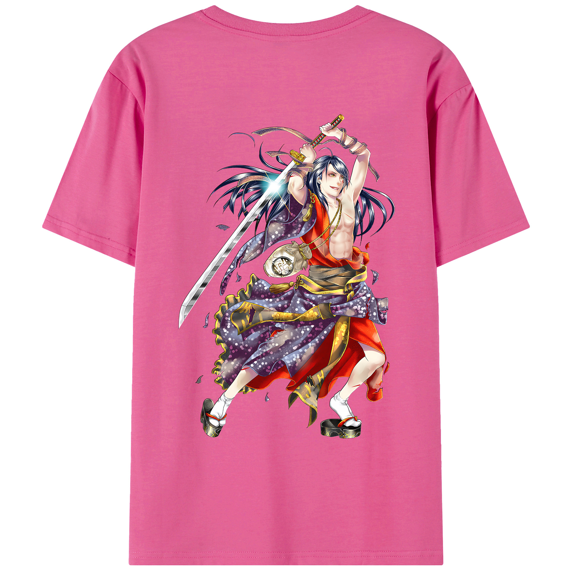 （画像用） 刀剣乱舞 Touken Ranbu レディース半袖Tシャツ(バックプリント)