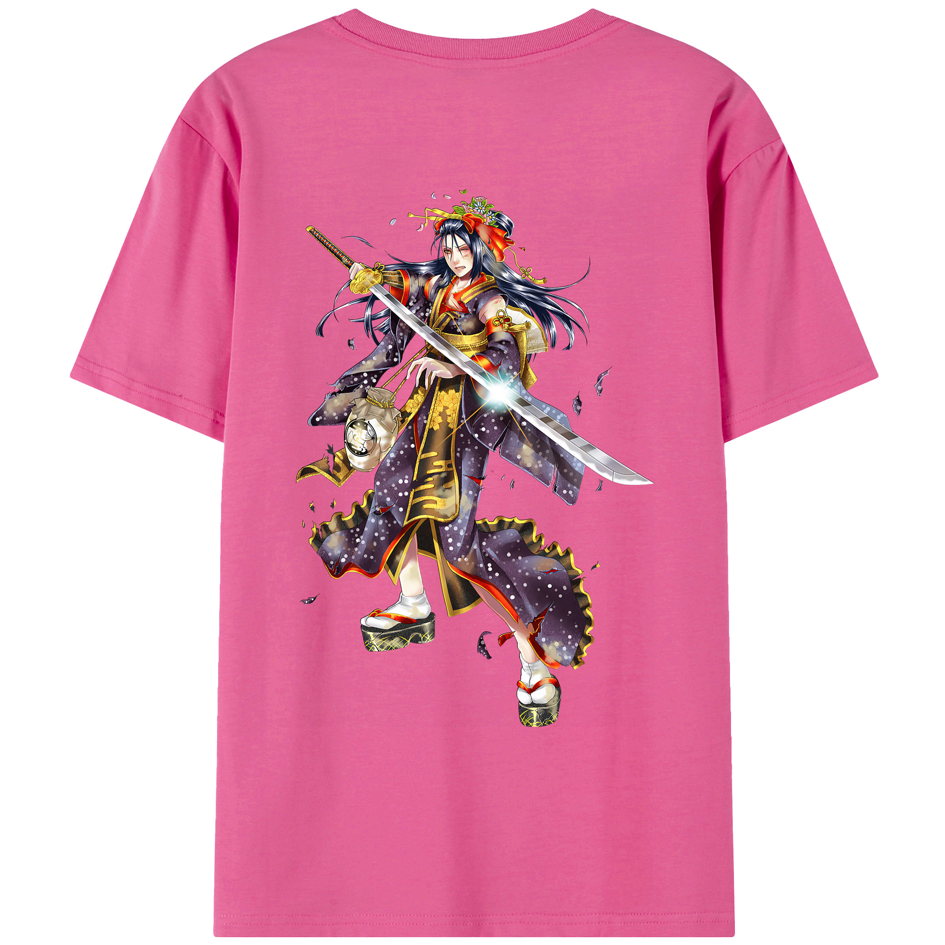 （画像用） 刀剣乱舞 Touken Ranbu レディース半袖Tシャツ(バックプリント)