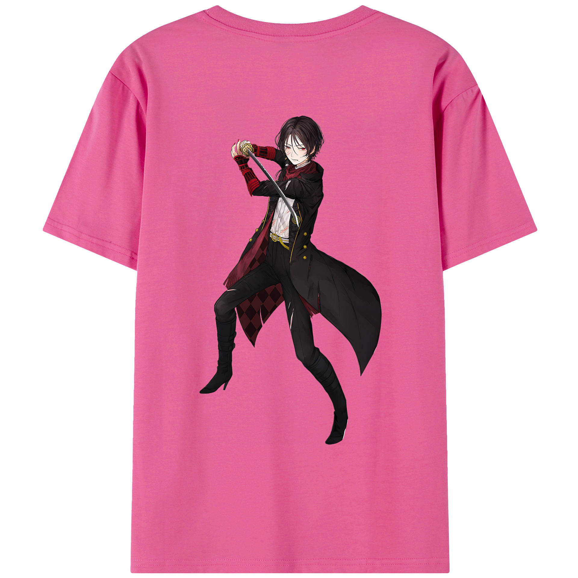 （画像用） 刀剣乱舞 Touken Ranbu レディース半袖Tシャツ(バックプリント)