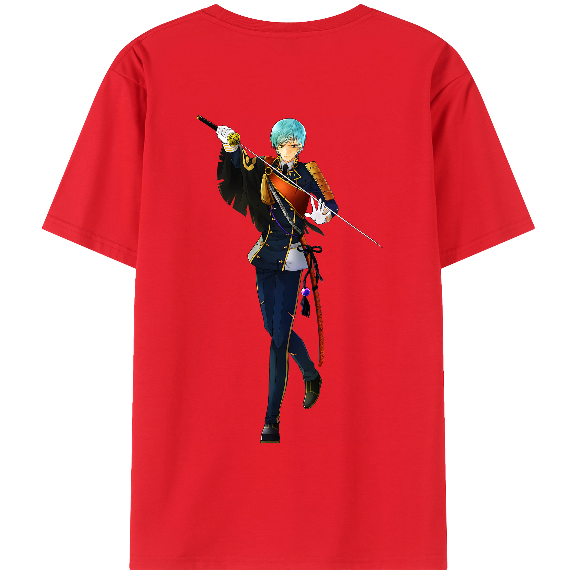 （画像用） 刀剣乱舞 Touken Ranbu レディース半袖Tシャツ(バックプリント)