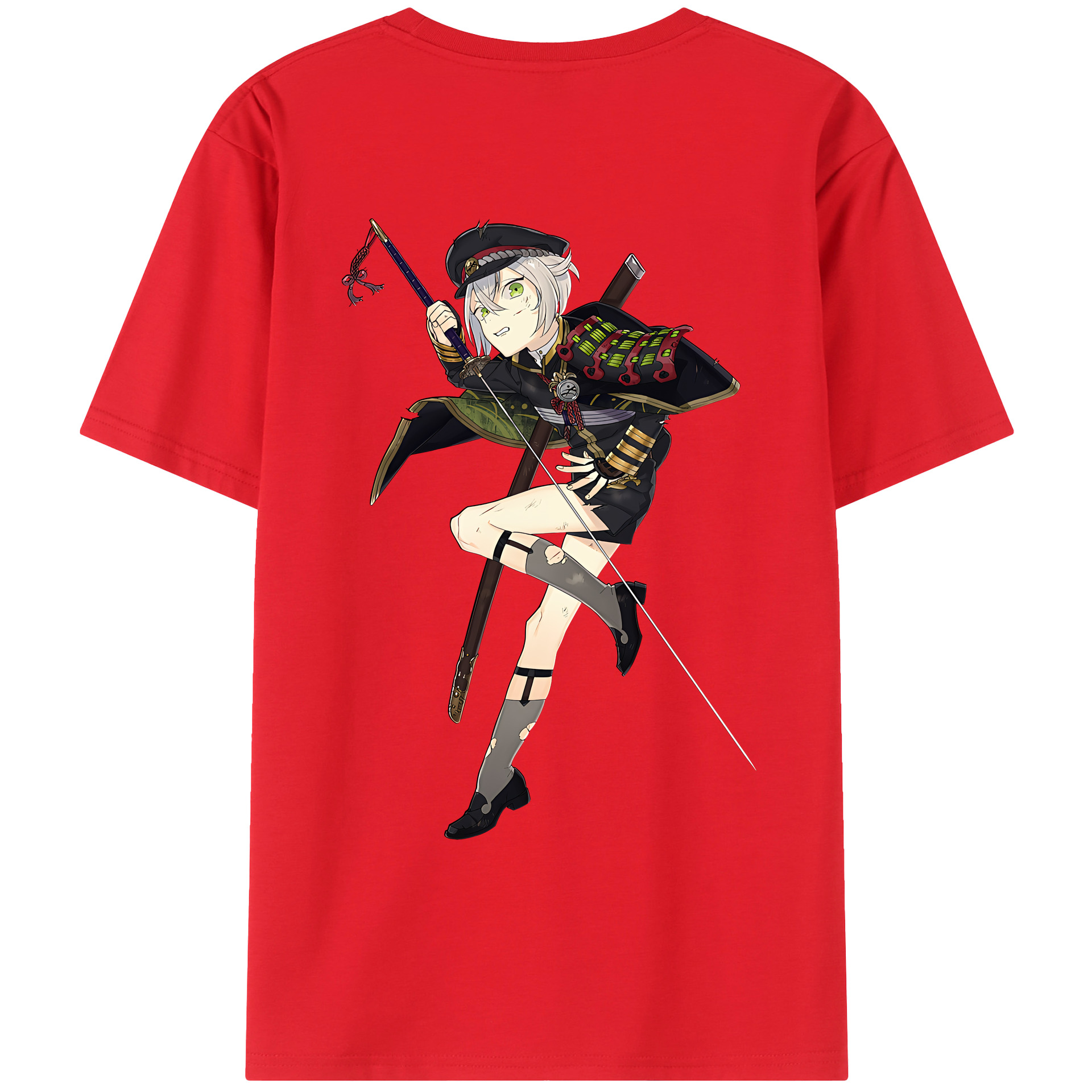 （画像用） 刀剣乱舞 Touken Ranbu レディース半袖Tシャツ(バックプリント)