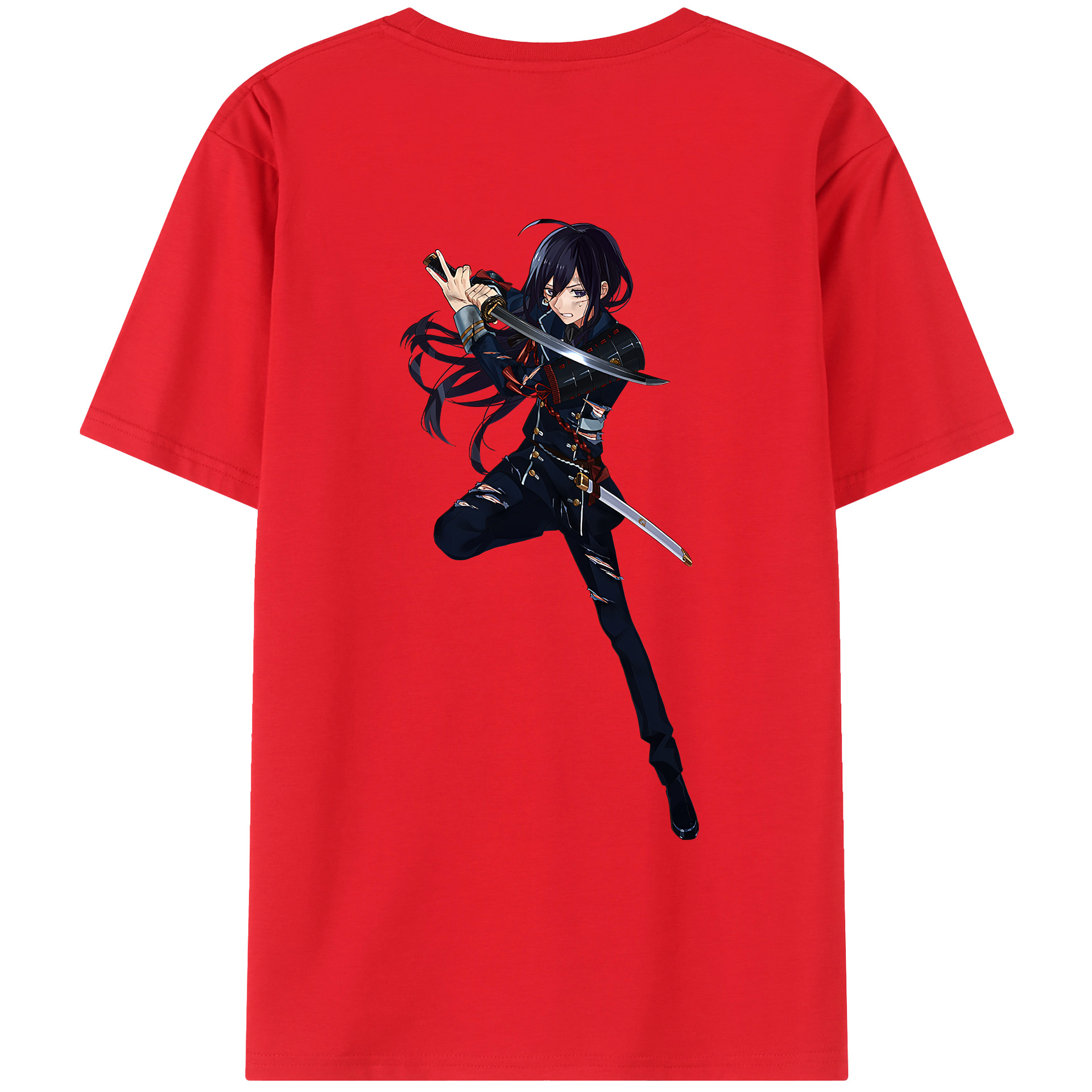 （画像用） 刀剣乱舞 Touken Ranbu レディース半袖Tシャツ(バックプリント)