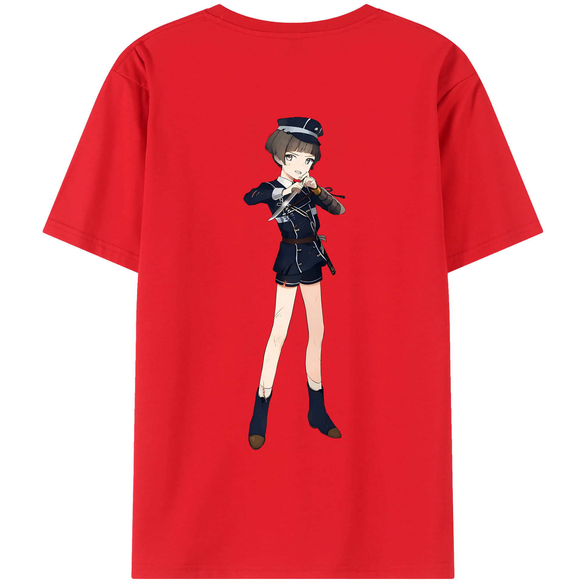 （画像用） 刀剣乱舞 Touken Ranbu レディース半袖Tシャツ(バックプリント)