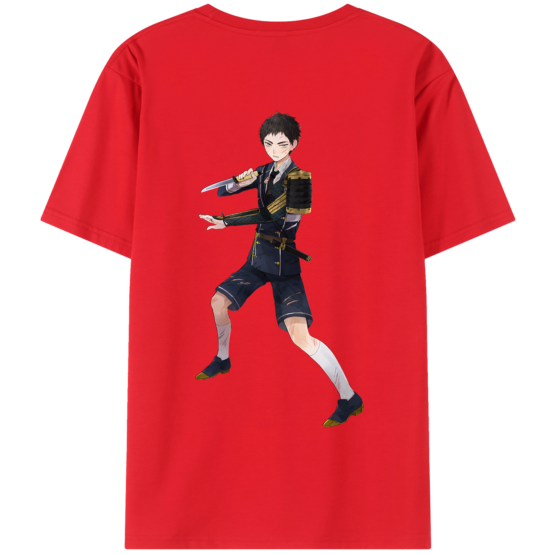 （画像用） 刀剣乱舞 Touken Ranbu レディース半袖Tシャツ(バックプリント)
